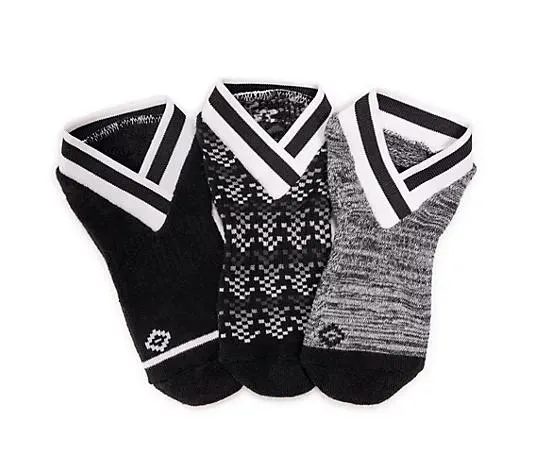 MUK LUKs Wellness-Socken 3er Pack Einheitsgröße Gr. 36-41