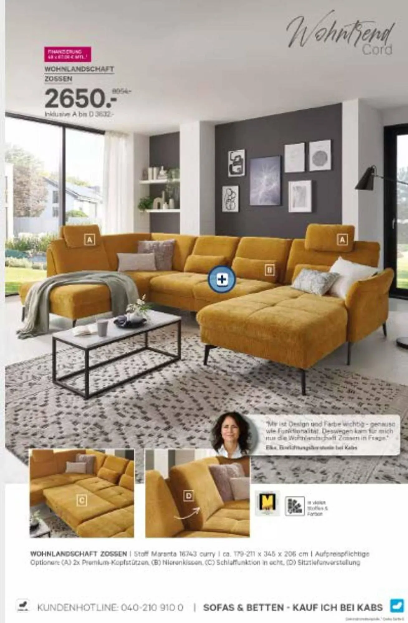 Kabs Polsterwelt Prospekt von 29. Dezember bis 30. Januar 2026 - Prospekt seite 26