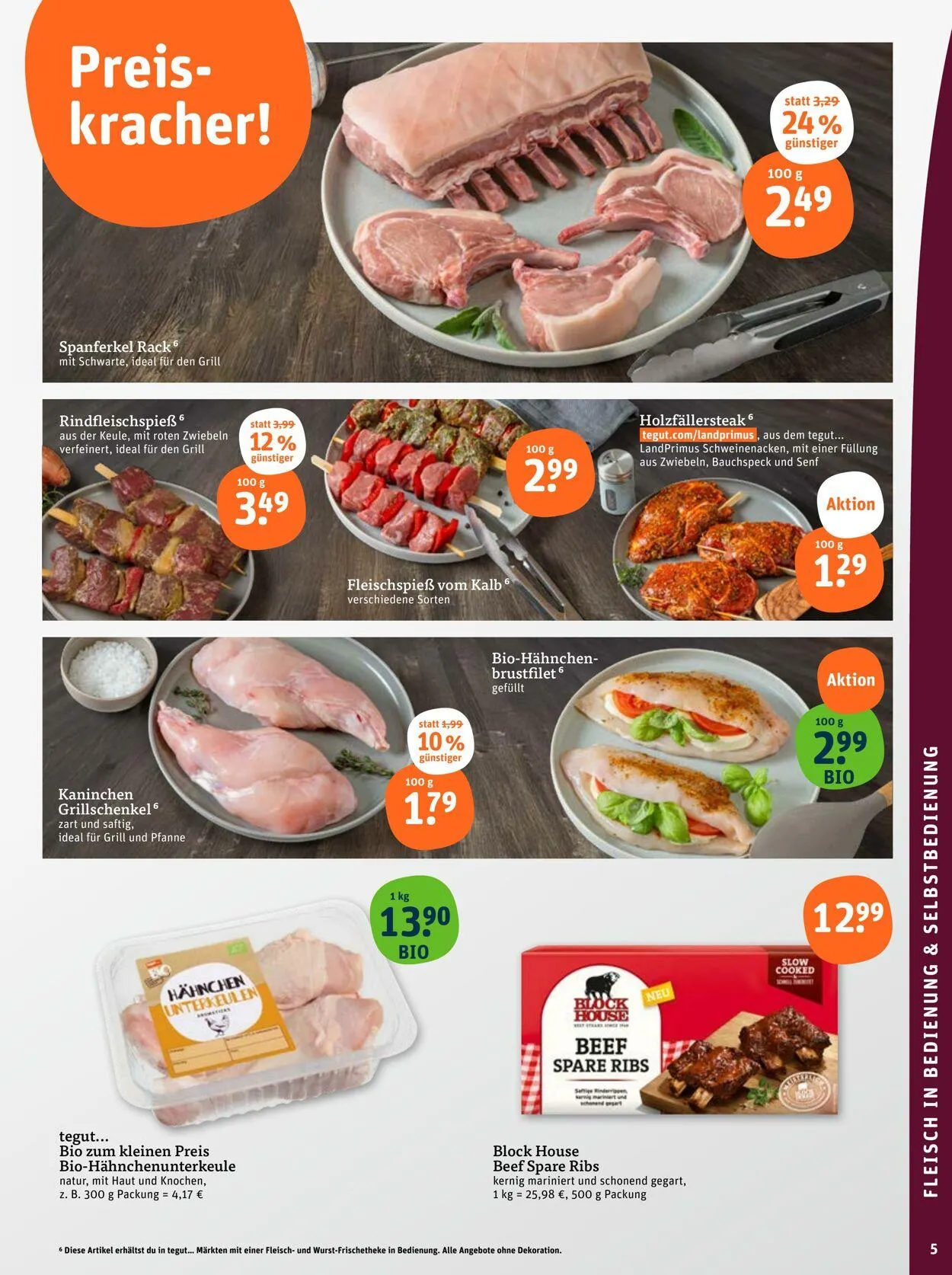 Tegut Aktueller Prospekt von 30. Juni bis 6. Juli 2025 - Prospekt seite 7