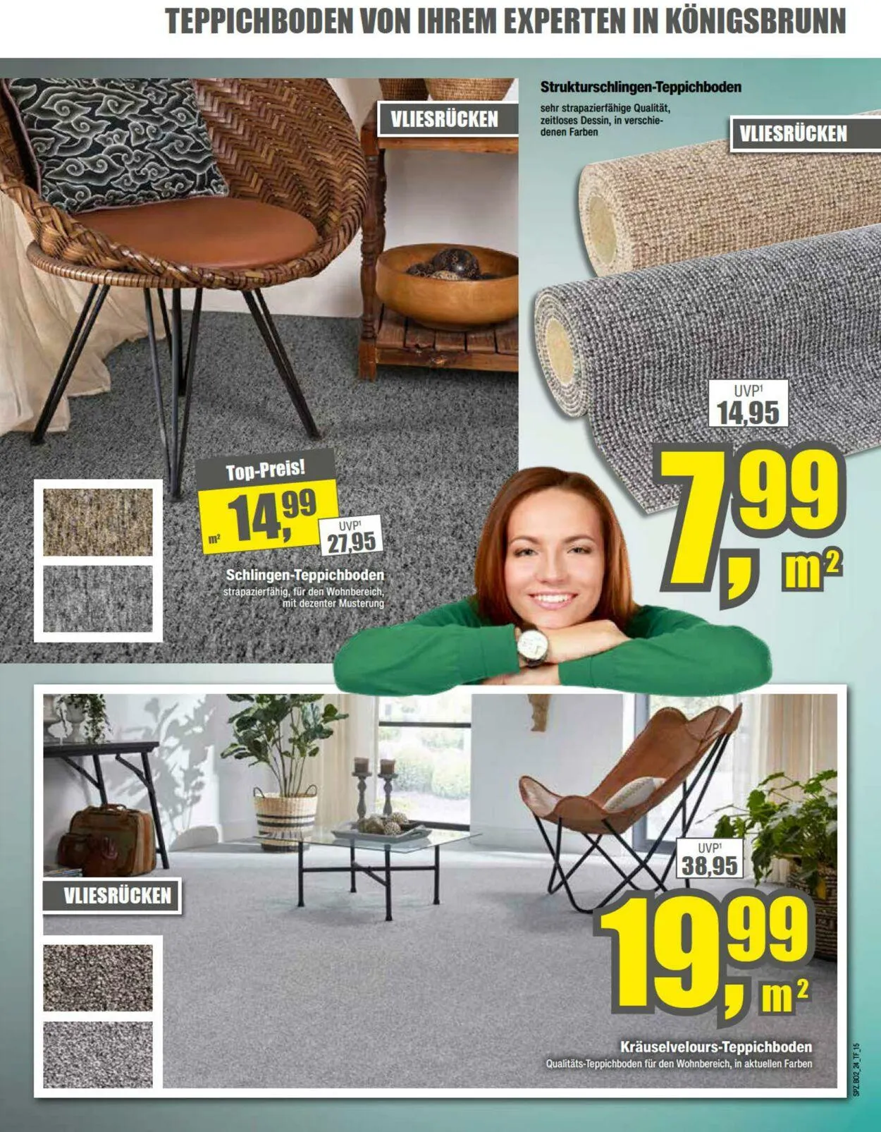 Ihr Teppichfreund Aktueller Prospekt von 29. April bis 13. Mai 2025 - Prospekt seite 15