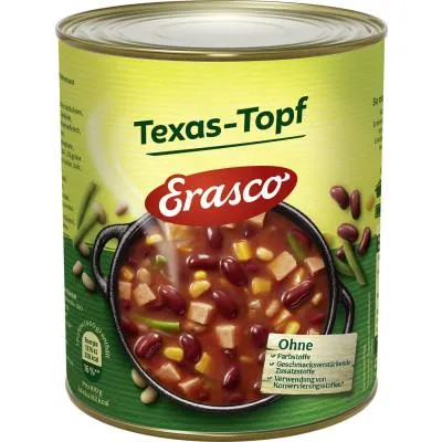 Erasco Texastopf 800G