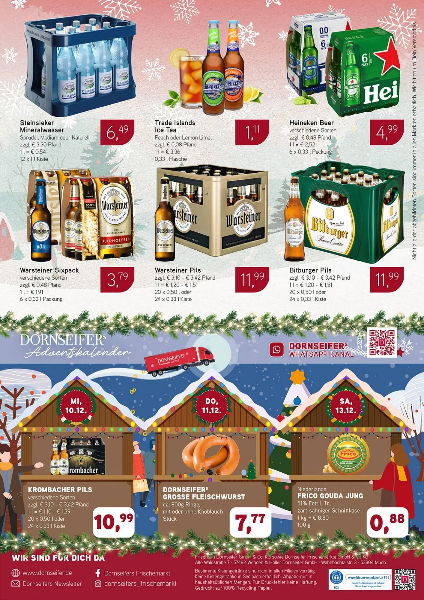 Dornseifer Prospekt von 8. Dezember bis 13. Dezember 2025 - Prospekt seite 16