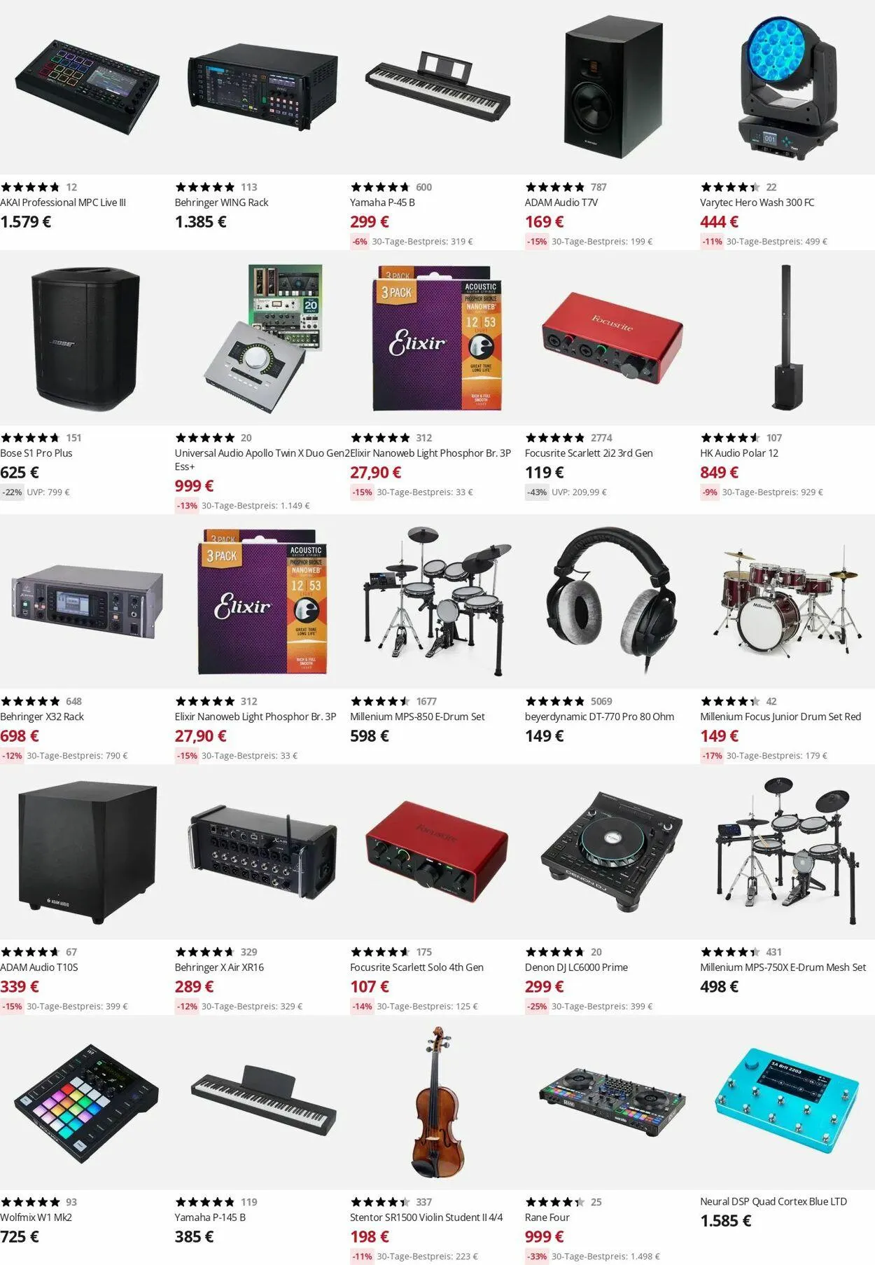 Thomann Aktueller Prospekt von 17. November bis 26. November 2025 - Prospekt seite 5