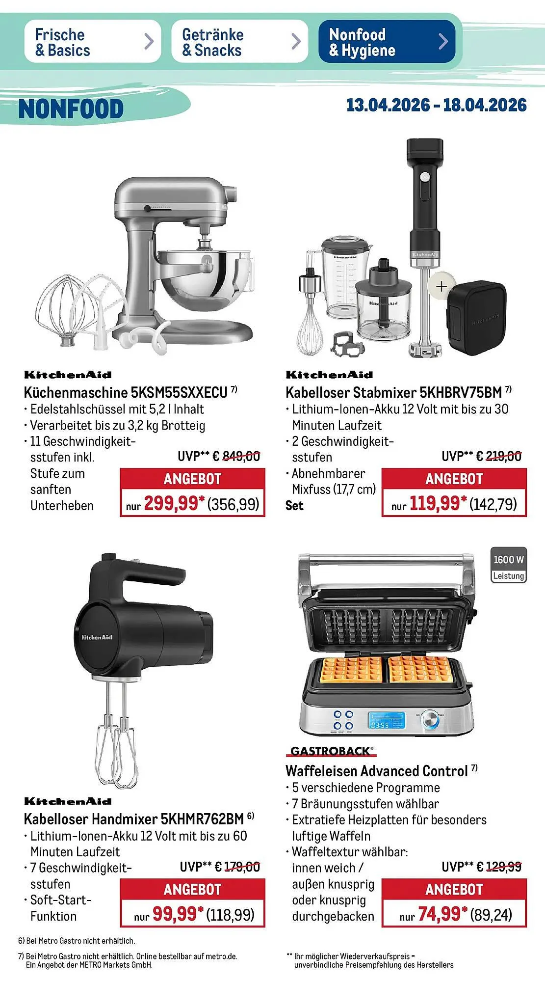 METRO Prospekt von 12. April bis 18. April 2026 - Prospekt seite 42