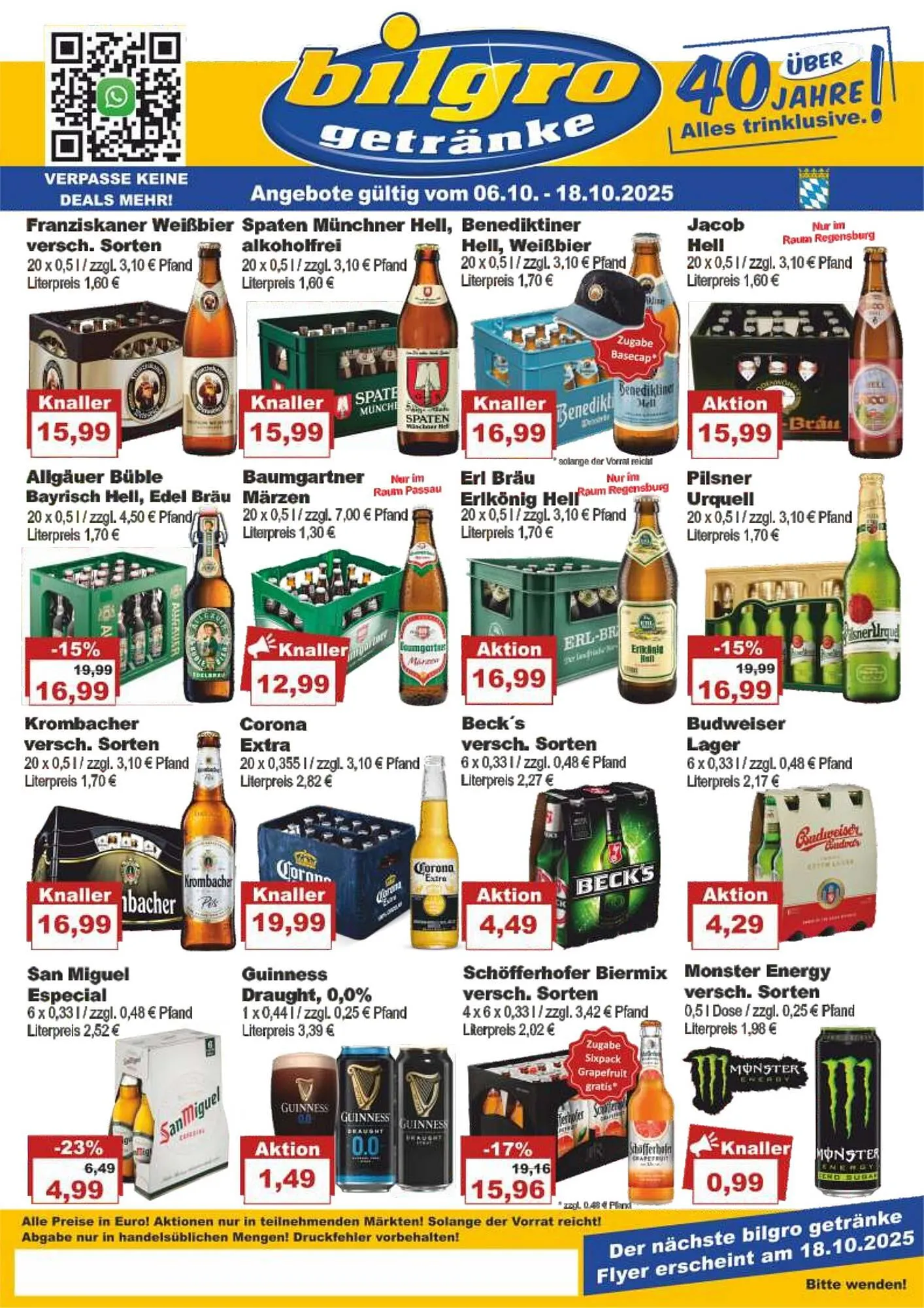 Bilgro Prospekt von 6. Oktober bis 11. Oktober 2025 - Prospekt seite 1