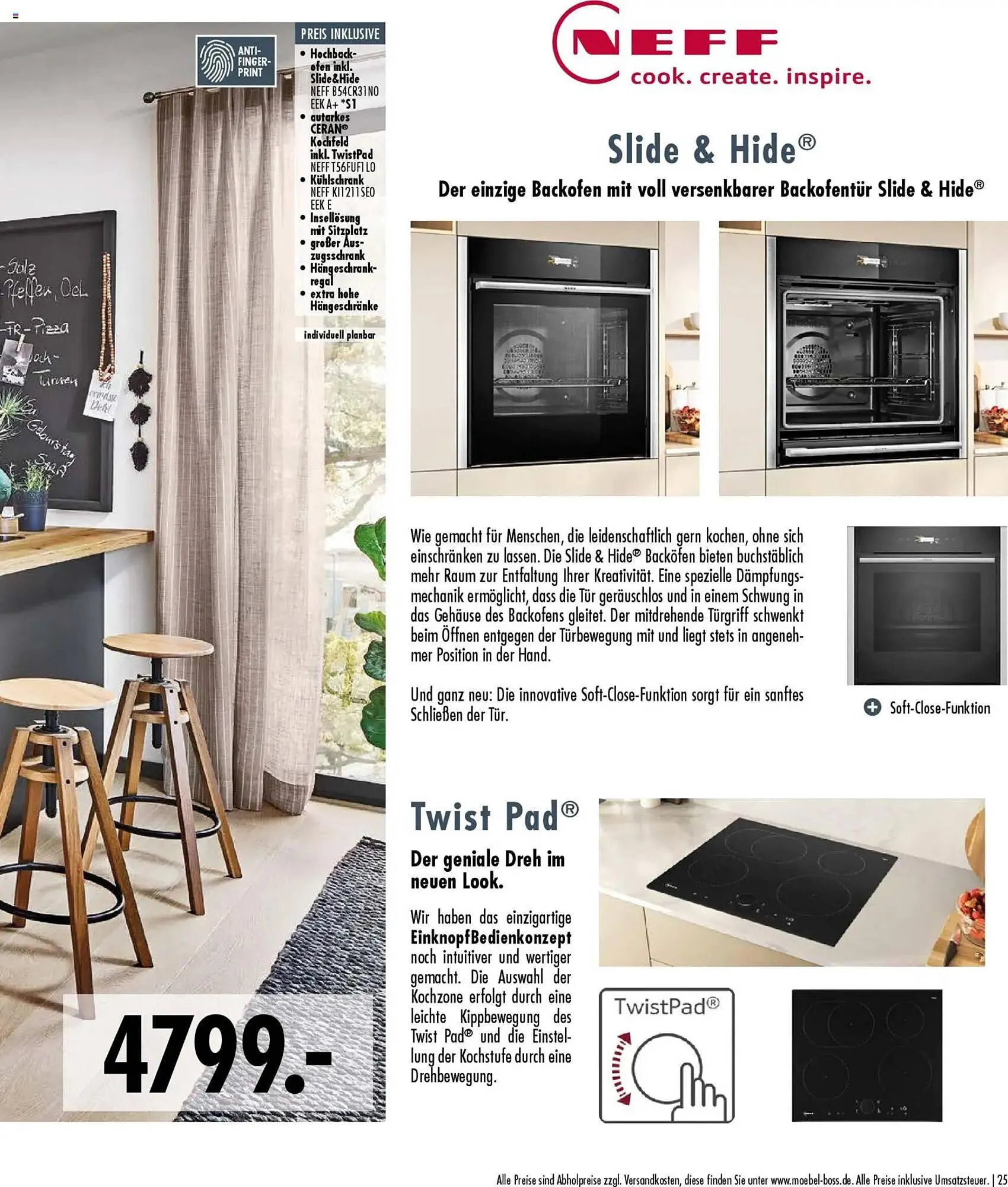 Möbel Boss Prospekt von 9. April bis 30. November 2026 - Prospekt seite 25