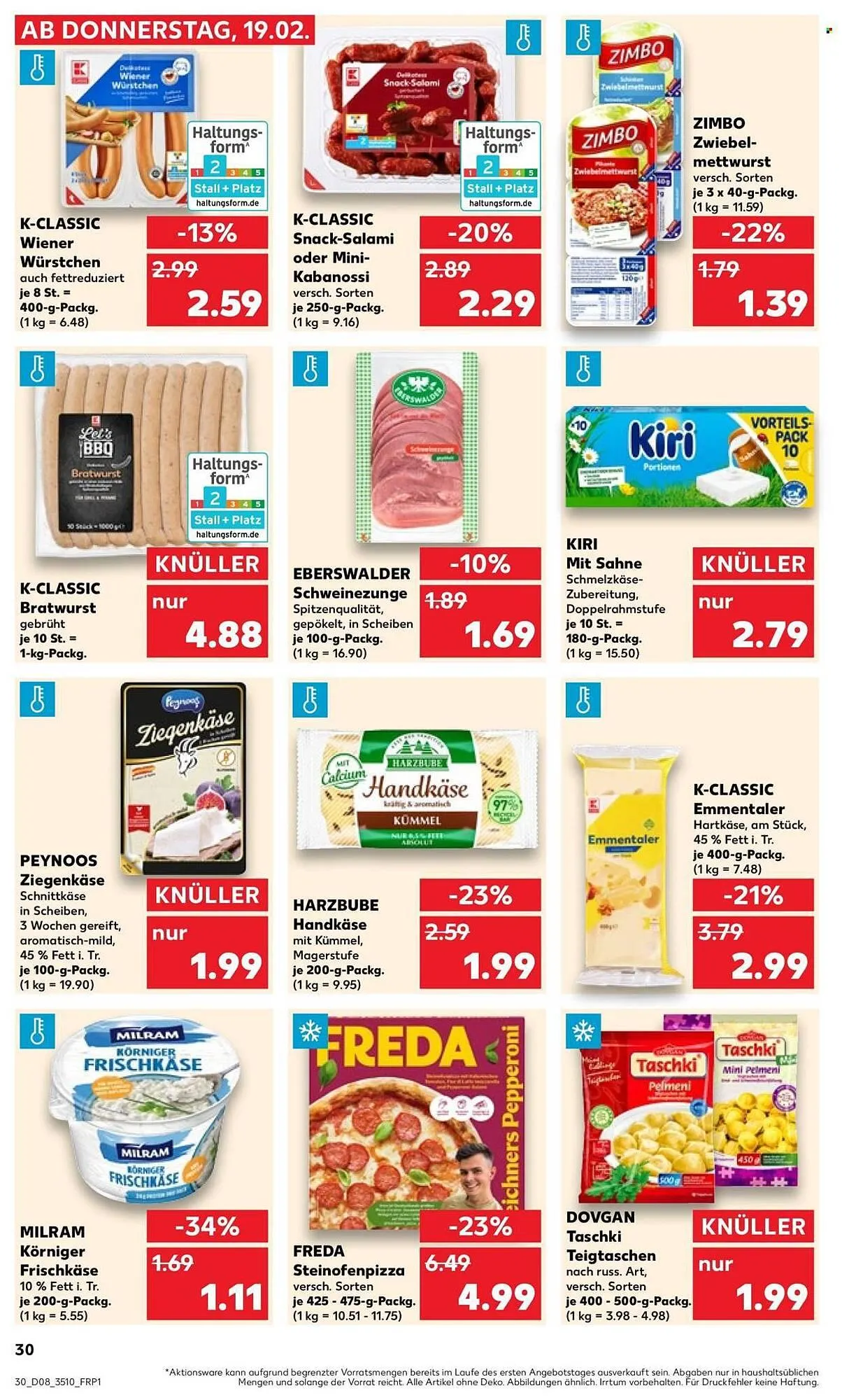 Kaufland Prospekt von 19. Februar bis 25. Februar 2026 - Prospekt seite 30