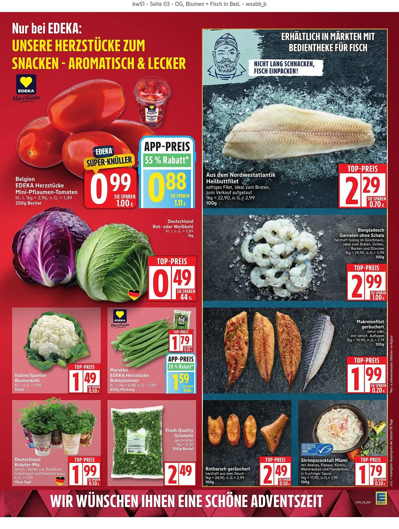 Edeka Prospekt von 15. Dezember bis 20. Dezember 2025 - Prospekt seite 3