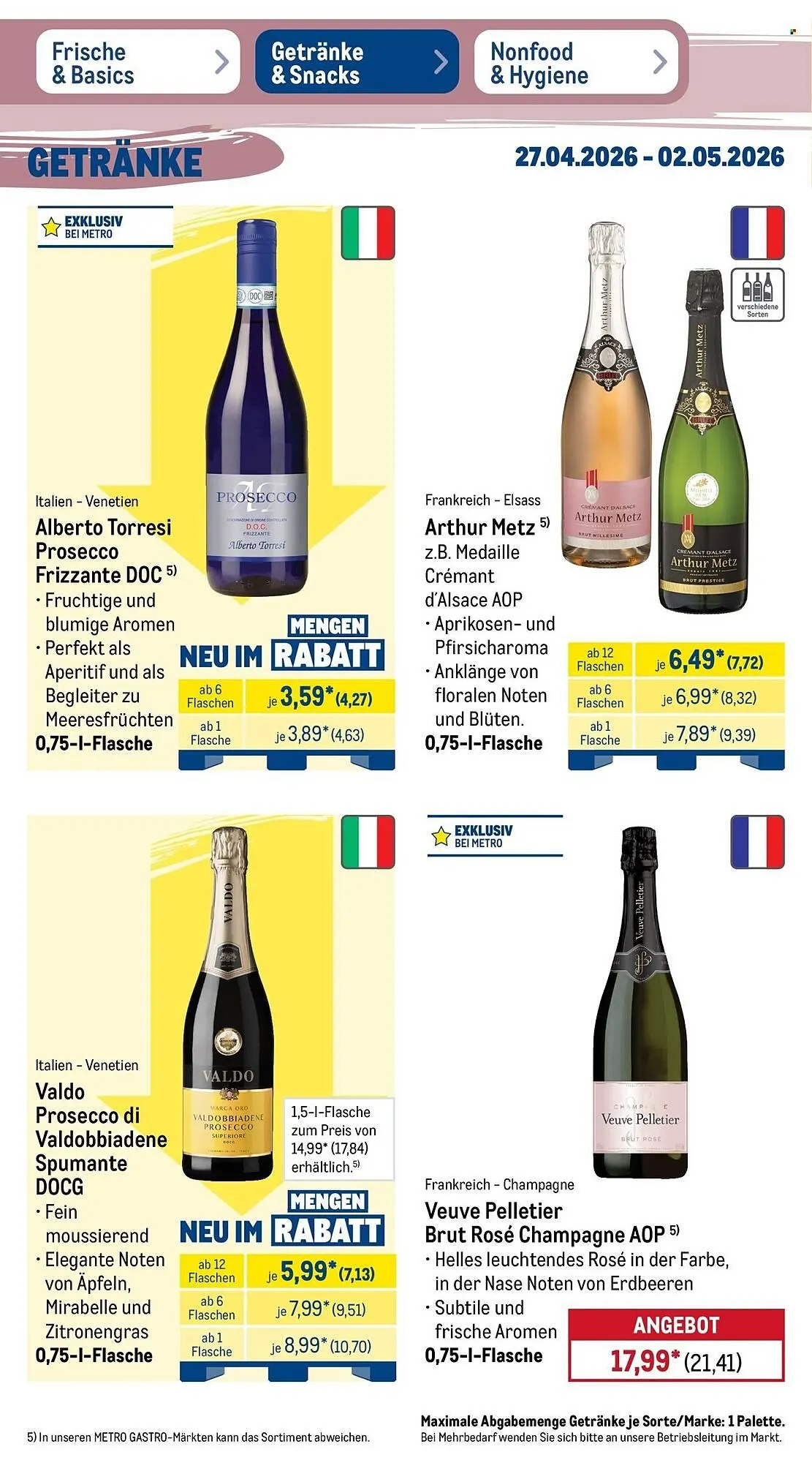 METRO Prospekt von 27. April bis 2. Mai 2026 - Prospekt seite 27