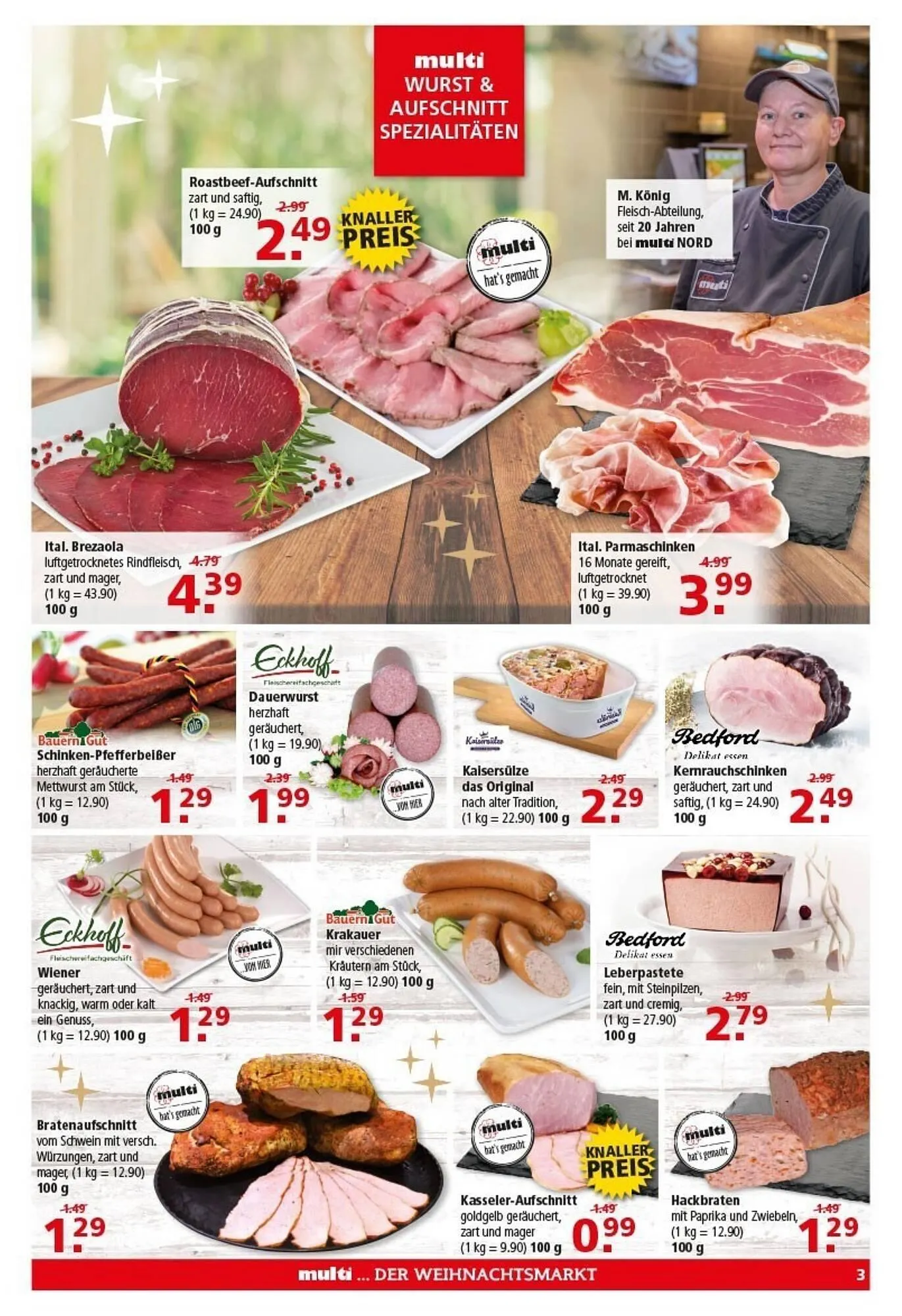 Multi Markt Prospekt von 24. November bis 29. November 2025 - Prospekt seite 3