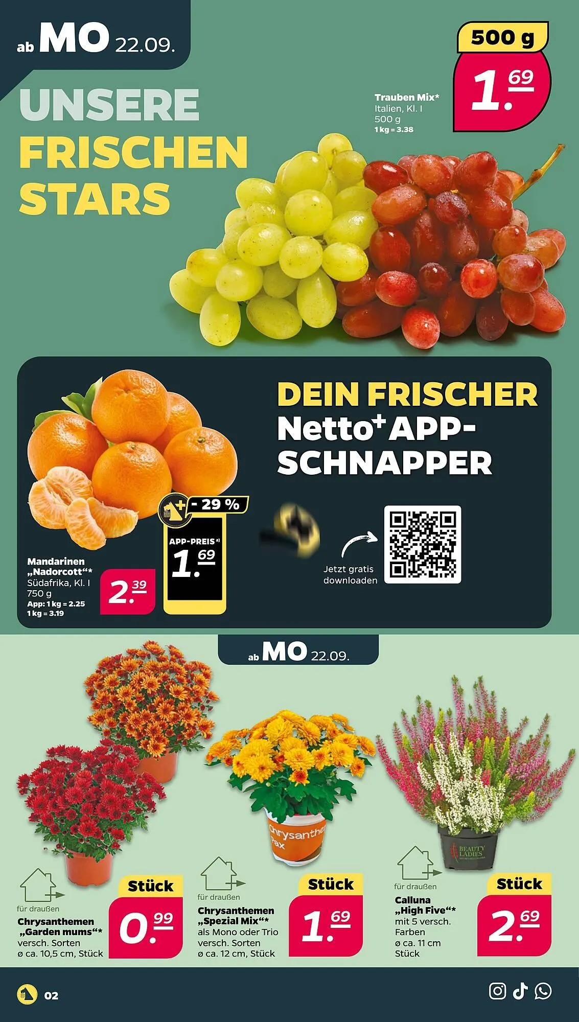 NETTO Prospekt von 22. September bis 27. September 2025 - Prospekt seite 2
