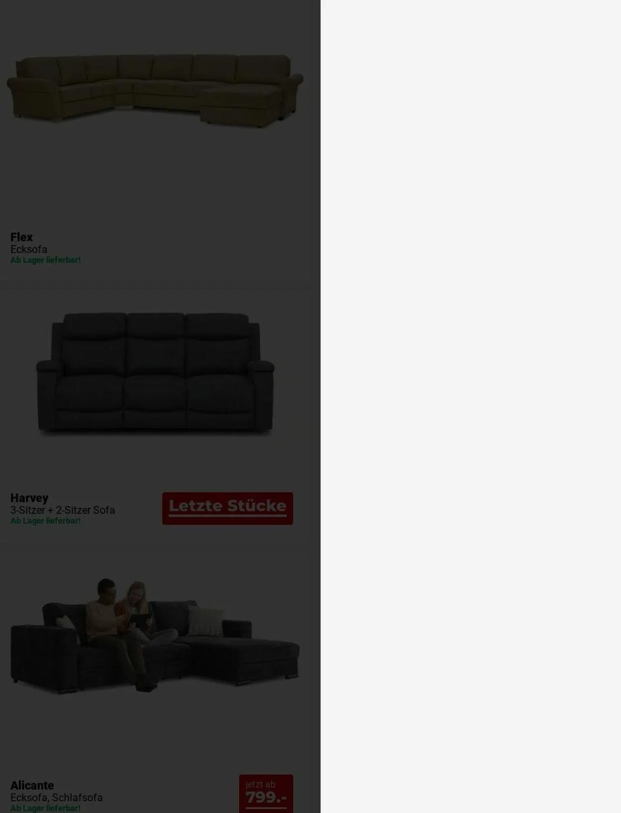 Seats and Sofas von 15. Dezember bis 24. Dezember 2025 - Prospekt seite 7