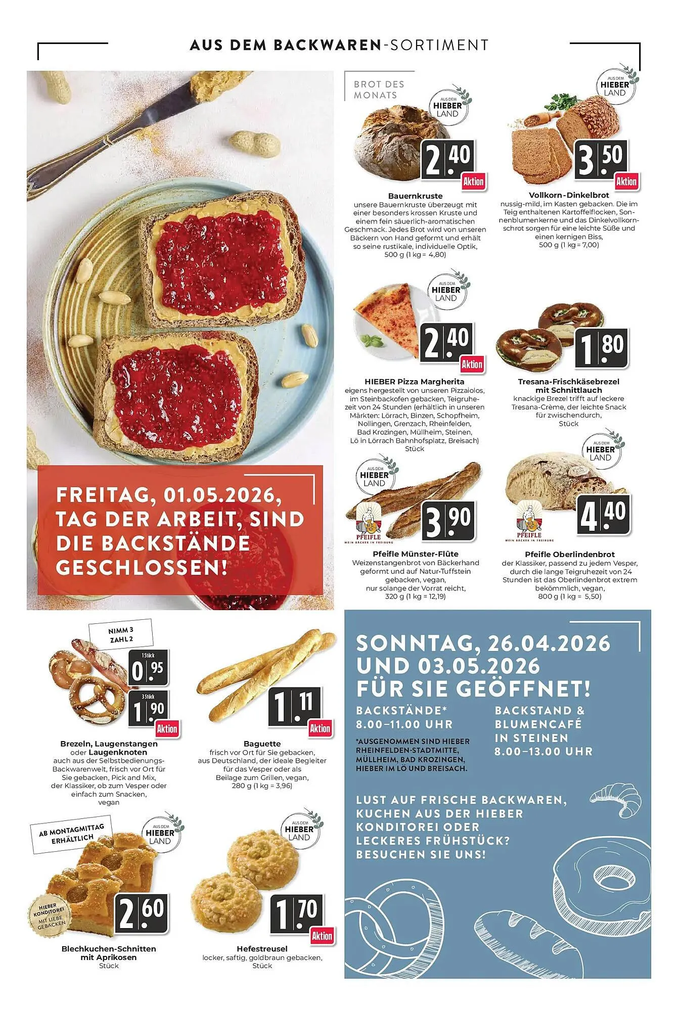 Hieber's Frische Center Prospekt von 26. April bis 2. Mai 2026 - Prospekt seite 6
