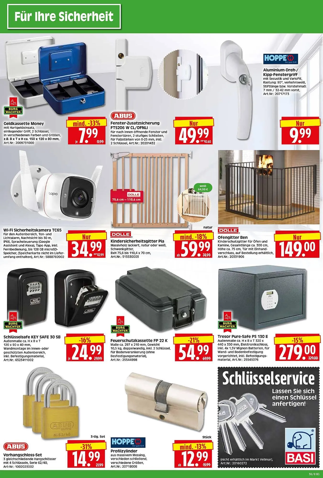 Herkules Baumarkt Prospekt von 1. September bis 6. September 2025 - Prospekt seite 8