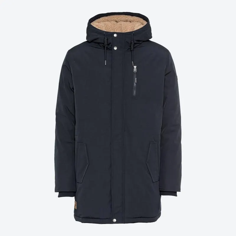 Herren-Parka mit Kapuze und Teddy-Futter