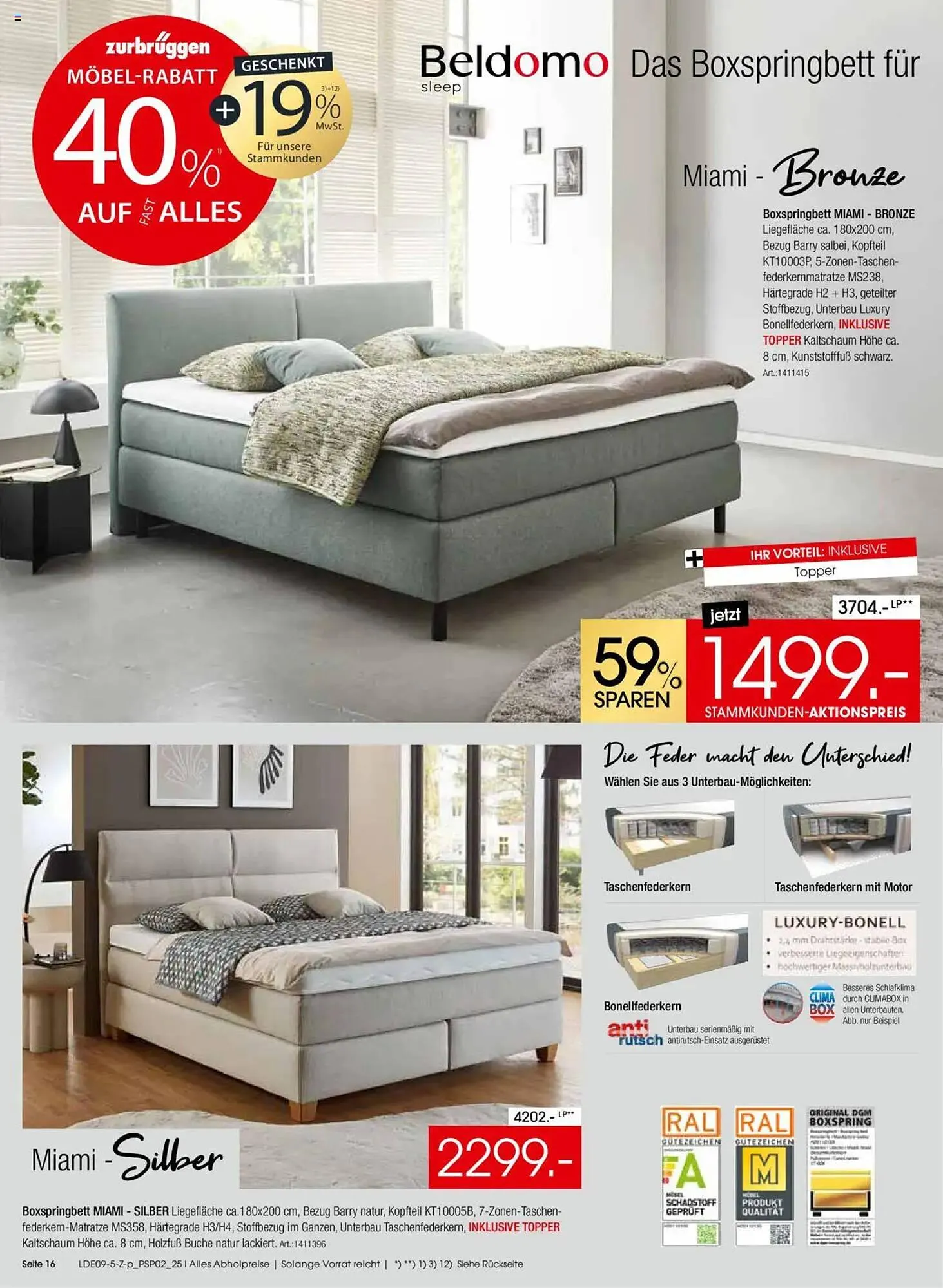 Zurbrüggen Prospekt von 20. September bis 18. Oktober 2025 - Prospekt seite 16