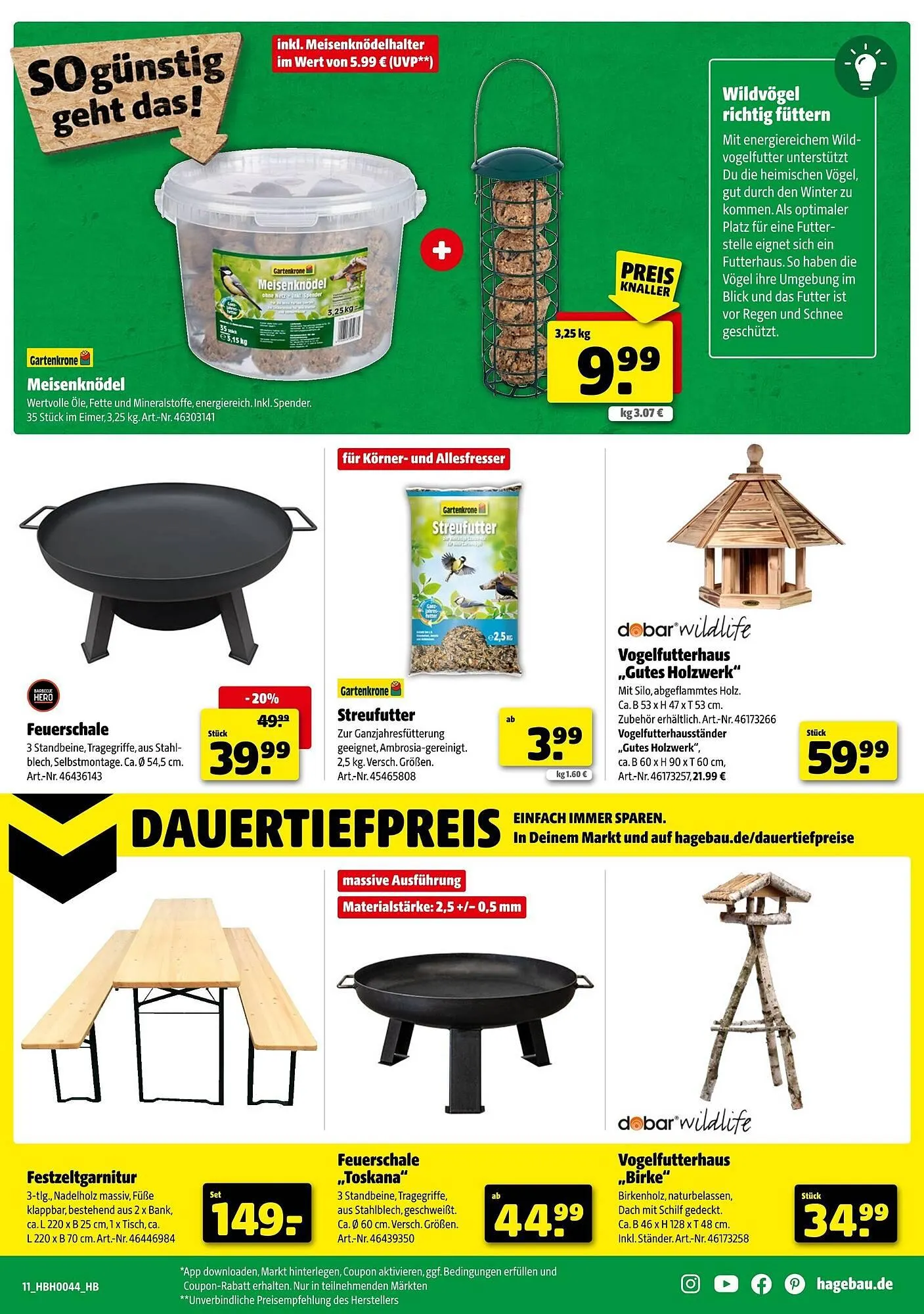 Hagebau Prospekt von 25. Oktober bis 1. November 2025 - Prospekt seite 15