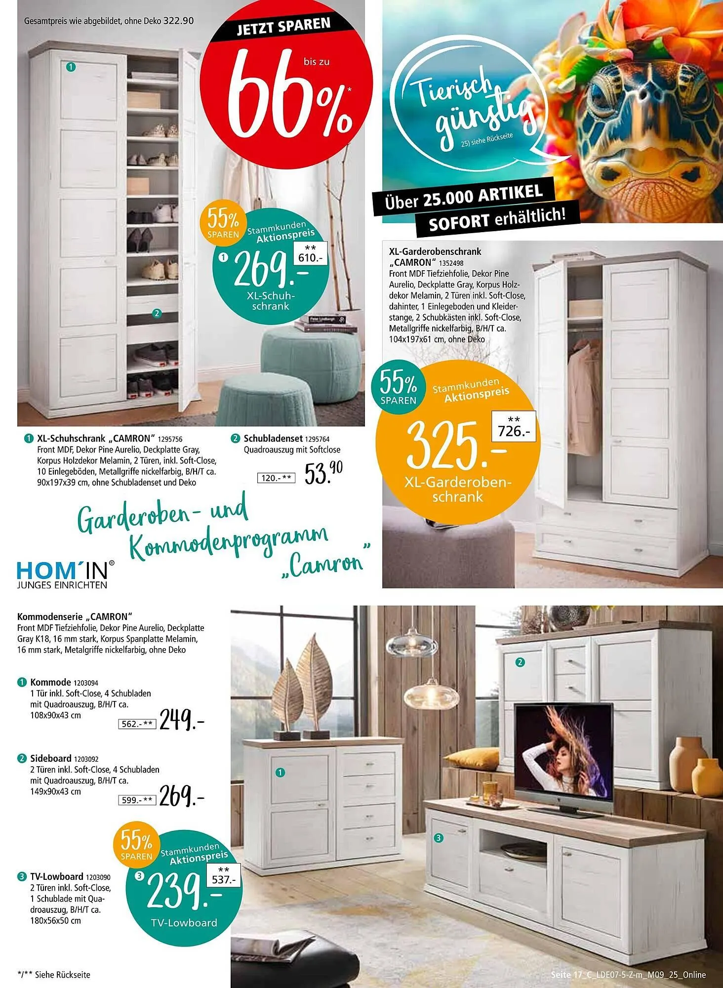 Zurbrüggen Prospekt von 12. Juli bis 9. August 2025 - Prospekt seite 25