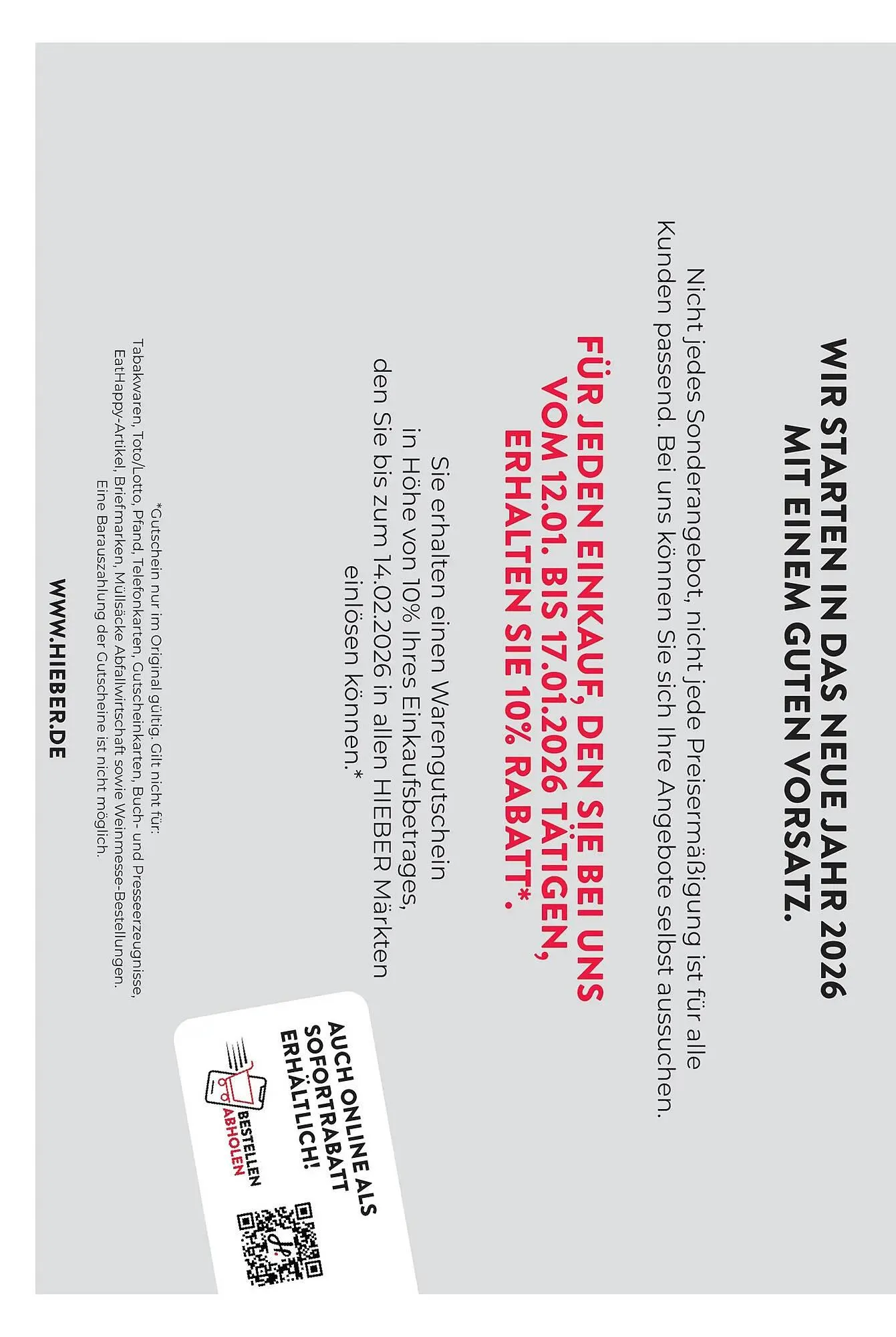 Hieber's Frische Center Prospekt von 11. Januar bis 17. Januar 2026 - Prospekt seite 4