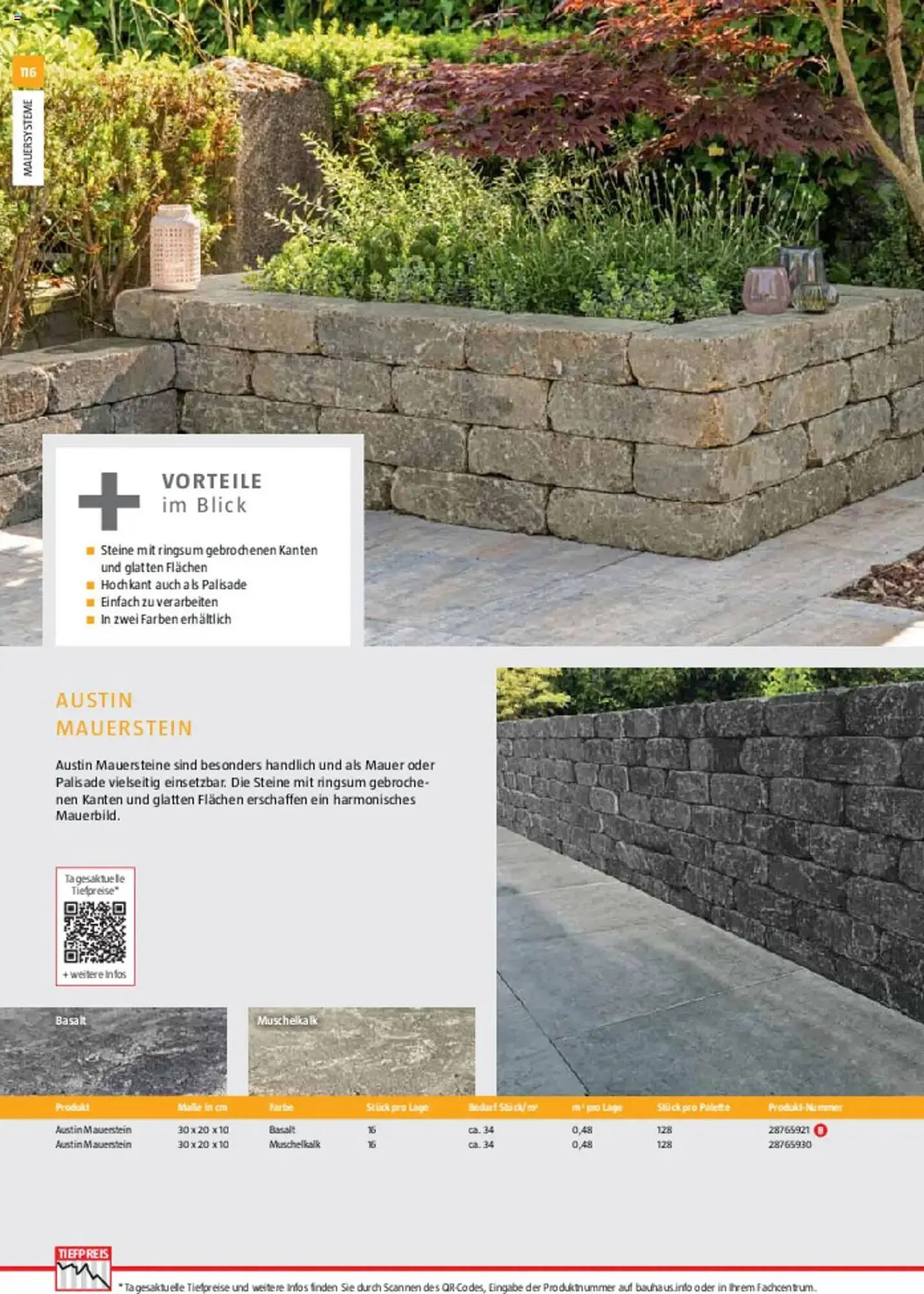 Bauhaus Prospekt von 10. März bis 30. Juni 2025 - Prospekt seite 116