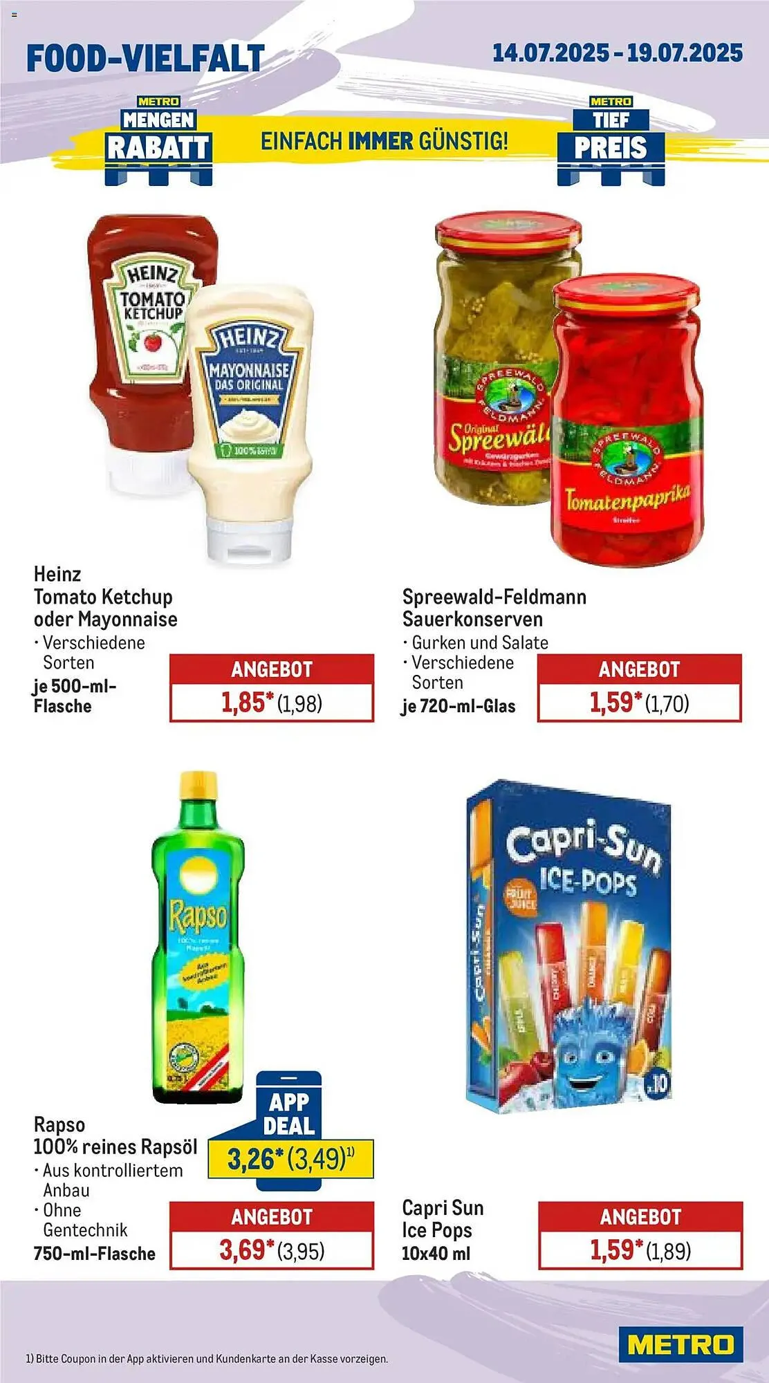METRO Prospekt von 14. Juli bis 19. Juli 2025 - Prospekt seite 12