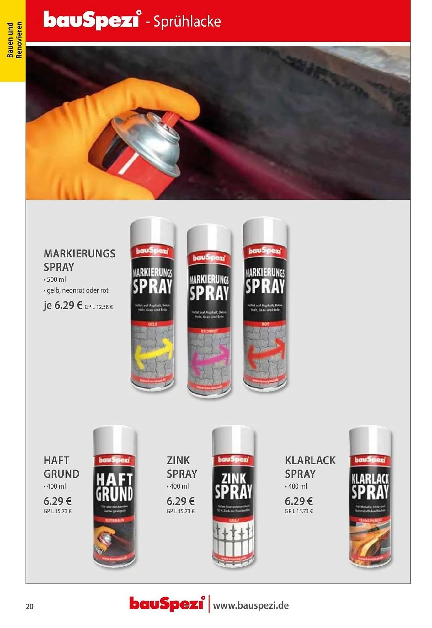 BauSpezi Prospekt von 15. April bis 31. Dezember 2026 - Prospekt seite 22