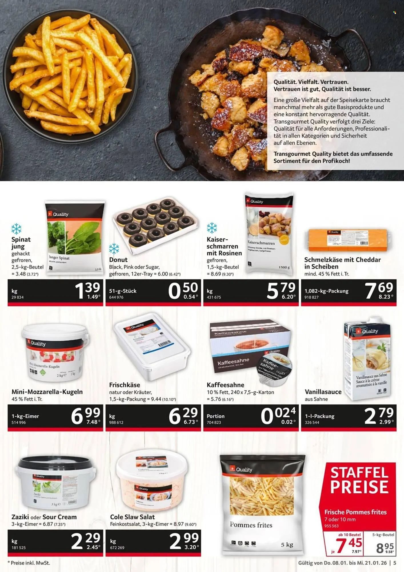 Selgros Prospekt von 8. Januar bis 21. Januar 2026 - Prospekt seite 5