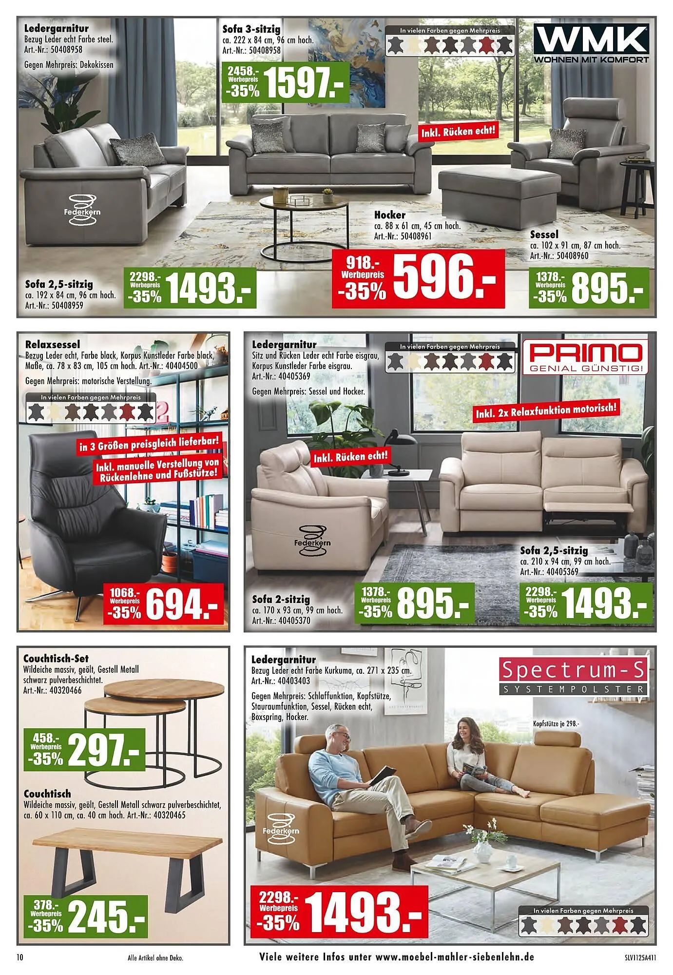 Möbel Mahler Katalog von 26. November bis 30. Dezember 2025 - Prospekt seite 10