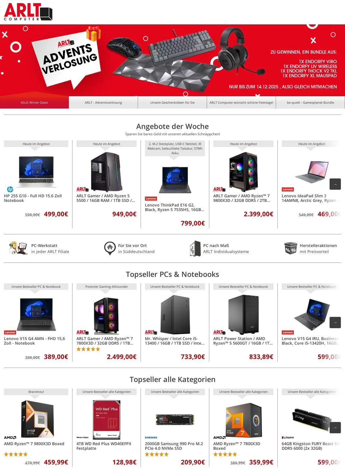 ARLT Computer Aktueller Prospekt - 1