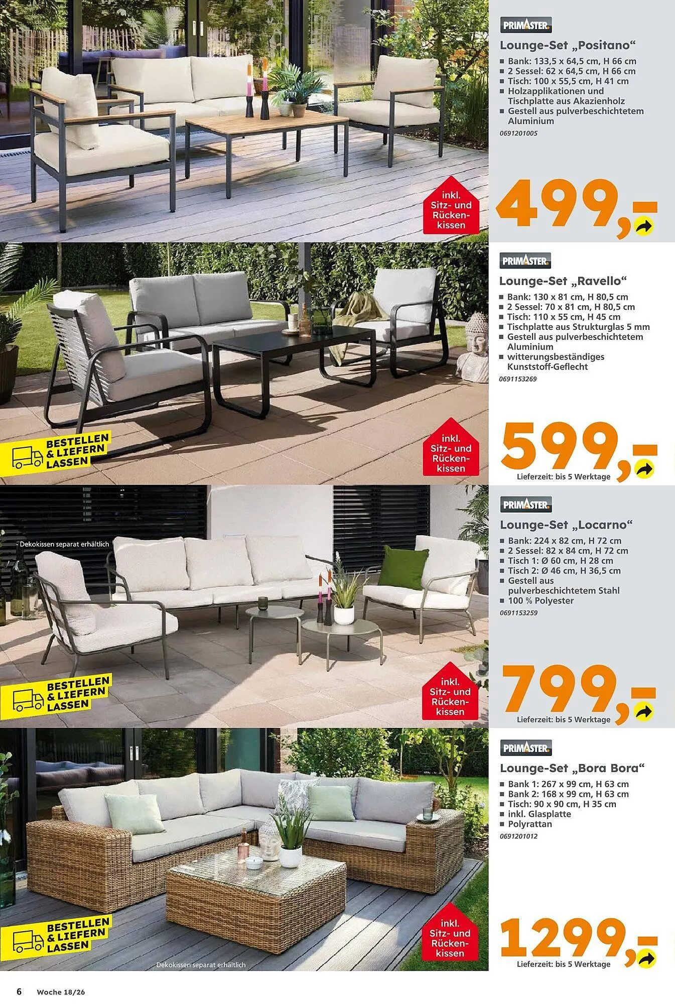 Globus Baumarkt Prospekt von 26. April bis 2. Mai 2026 - Prospekt seite 6