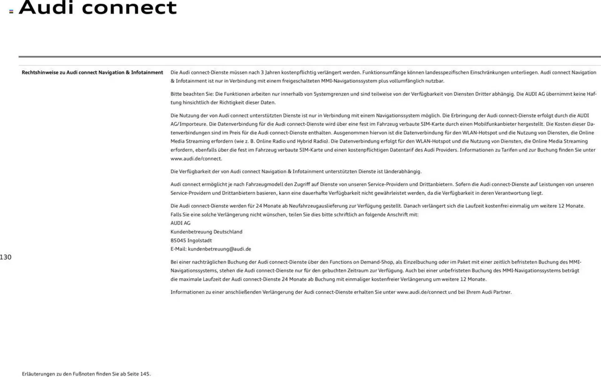 Audi Prospekt von 20. Februar bis 9. Januar 2026 - Prospekt seite 129