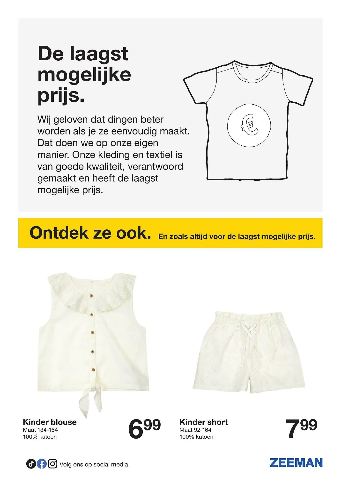 Zeeman Prospekt von 24. Mai bis 6. Juni 2025 - Prospekt seite 11