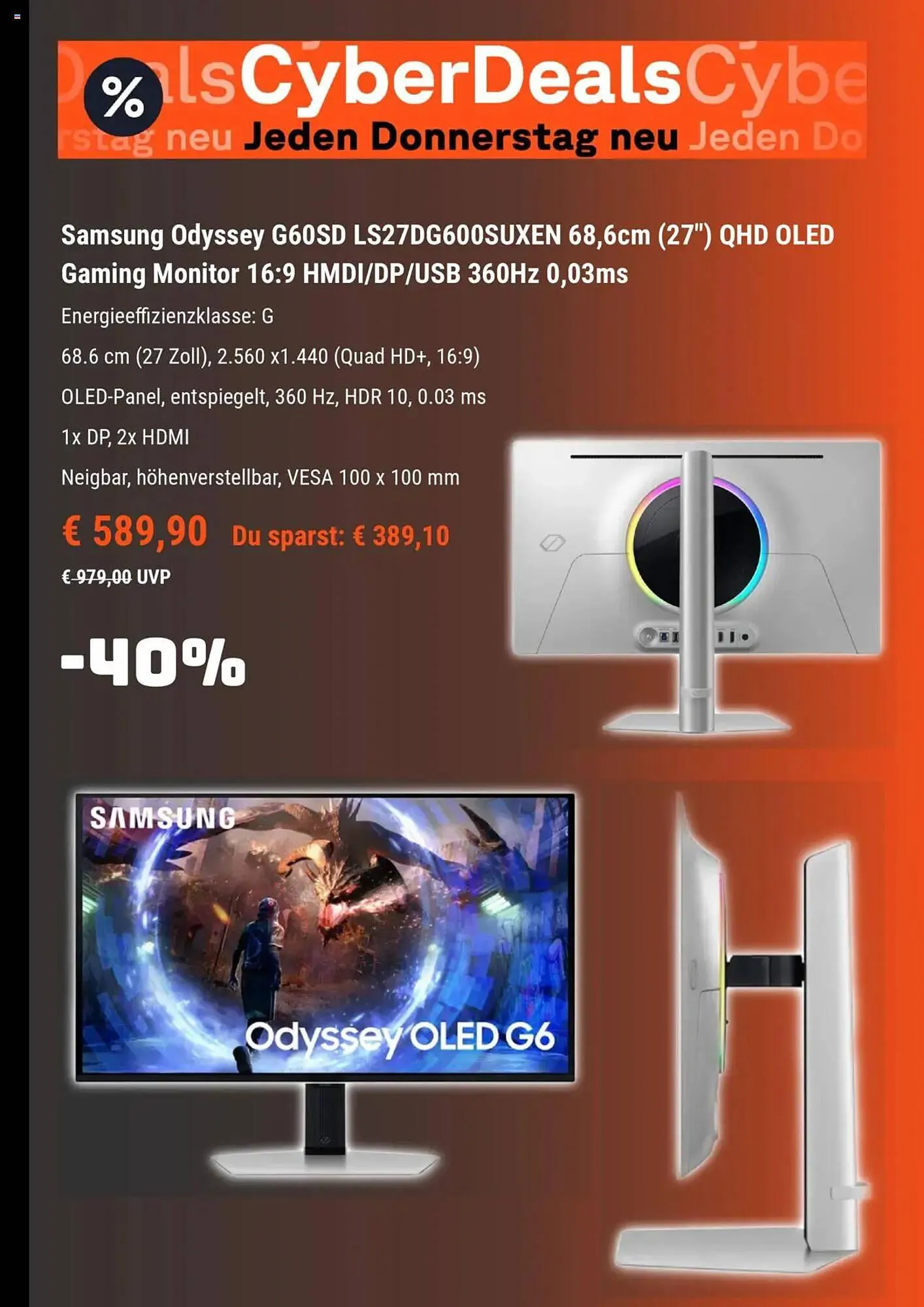 Cyberport Prospekt von 8. Mai bis 14. Mai 2025 - Prospekt seite 6