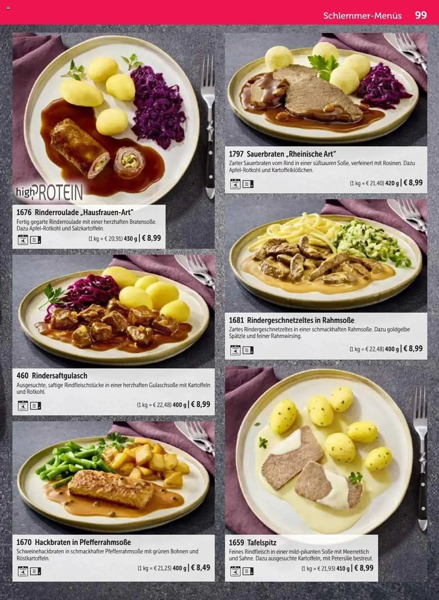 Bofrost Prospekt von 2. März bis 6. September 2025 - Prospekt seite 99