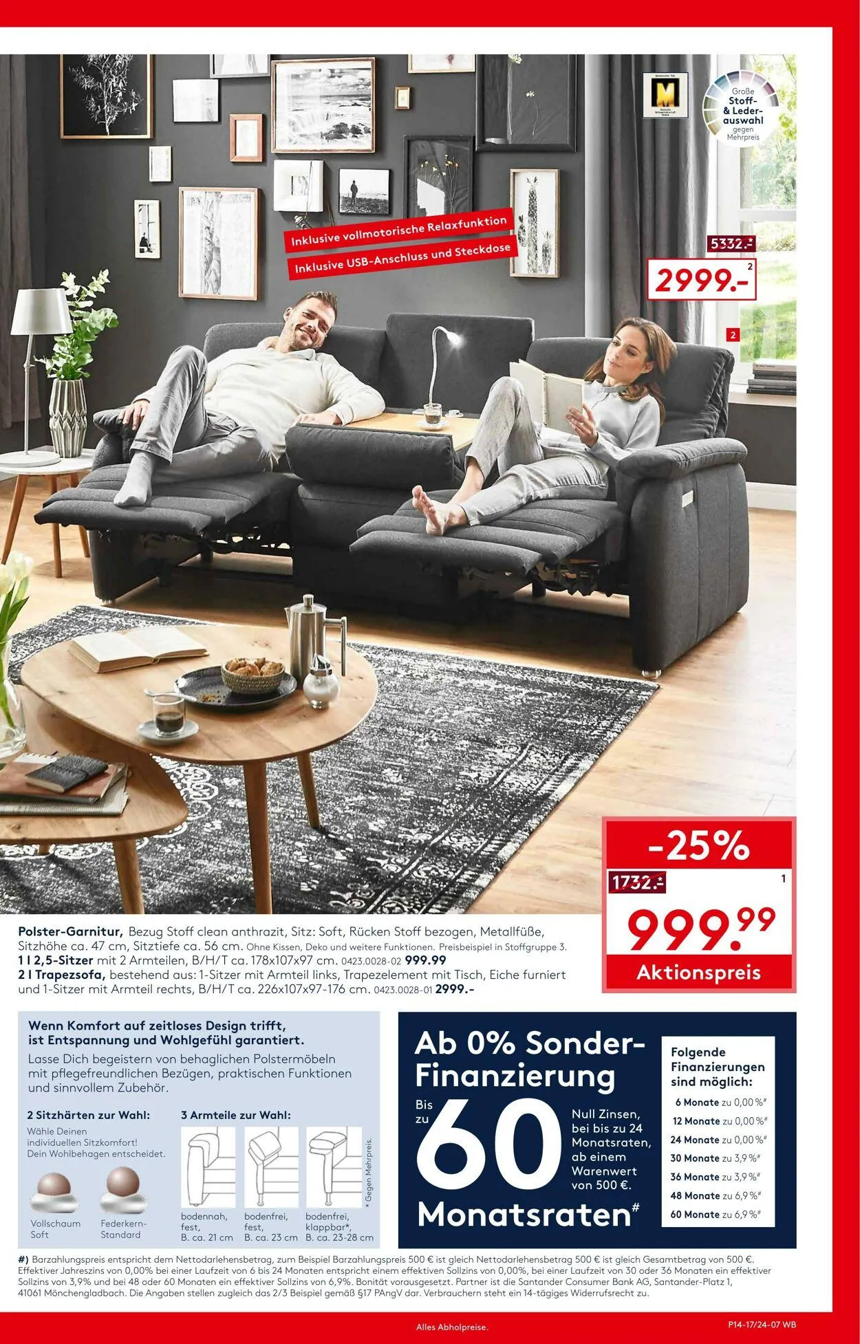 Möbel Rieger Aktueller Prospekt von 5. November bis 19. November 2025 - Prospekt seite 7