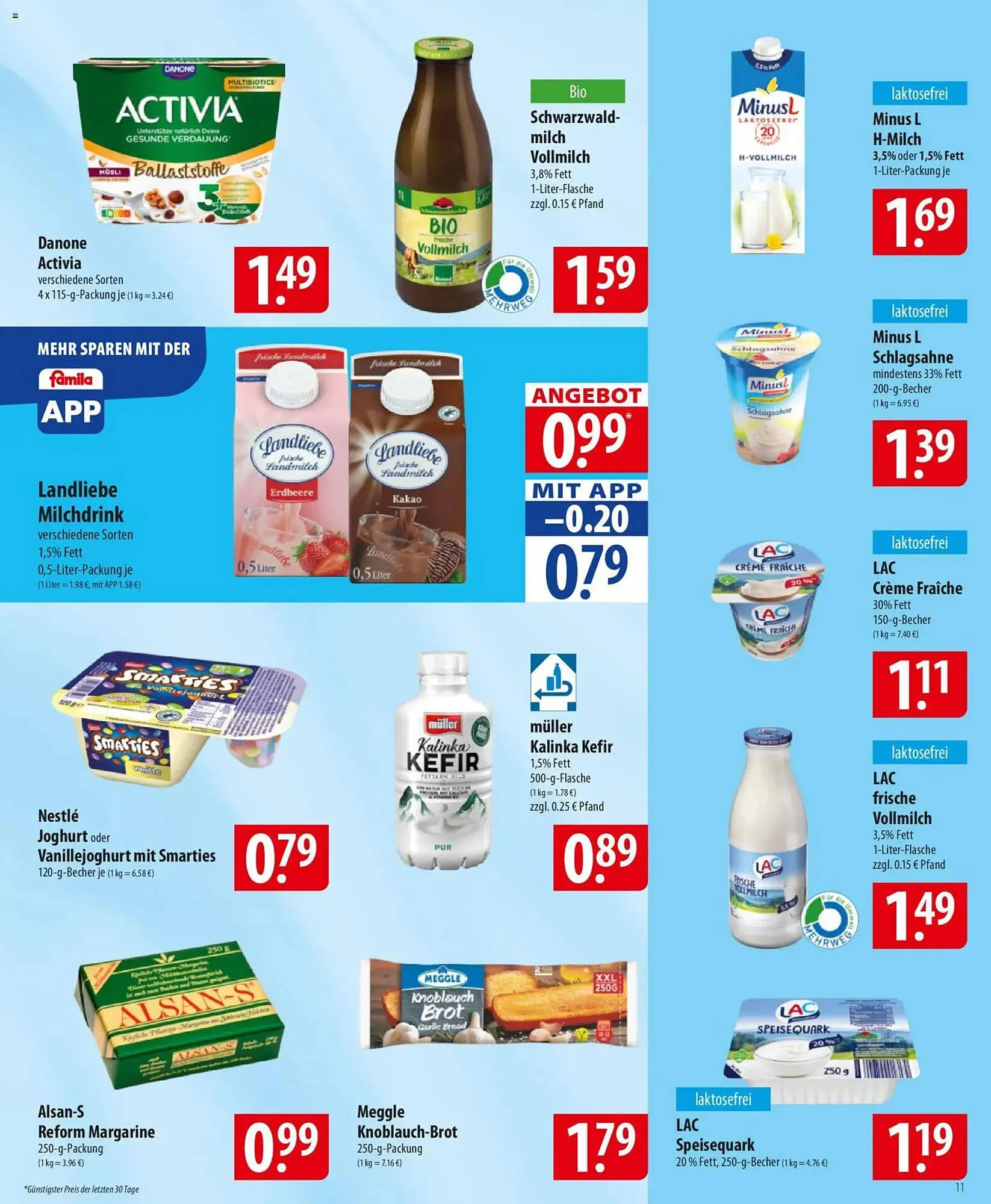 Famila Nord Ost Prospekt von 12. Januar bis 17. Januar 2026 - Prospekt seite 11