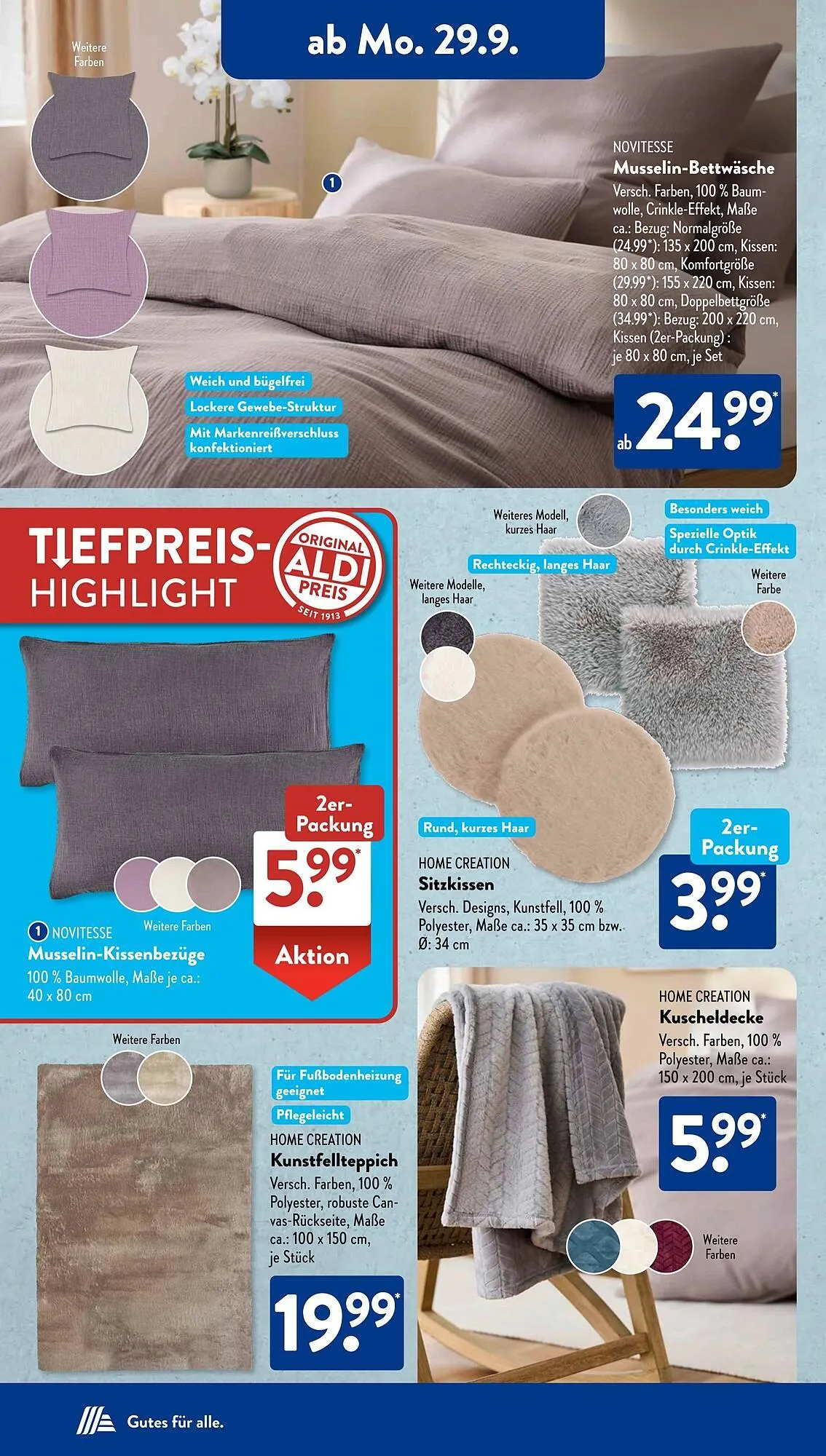 Aldi Süd Prospekt von 29. September bis 5. Oktober 2025 - Prospekt seite 5