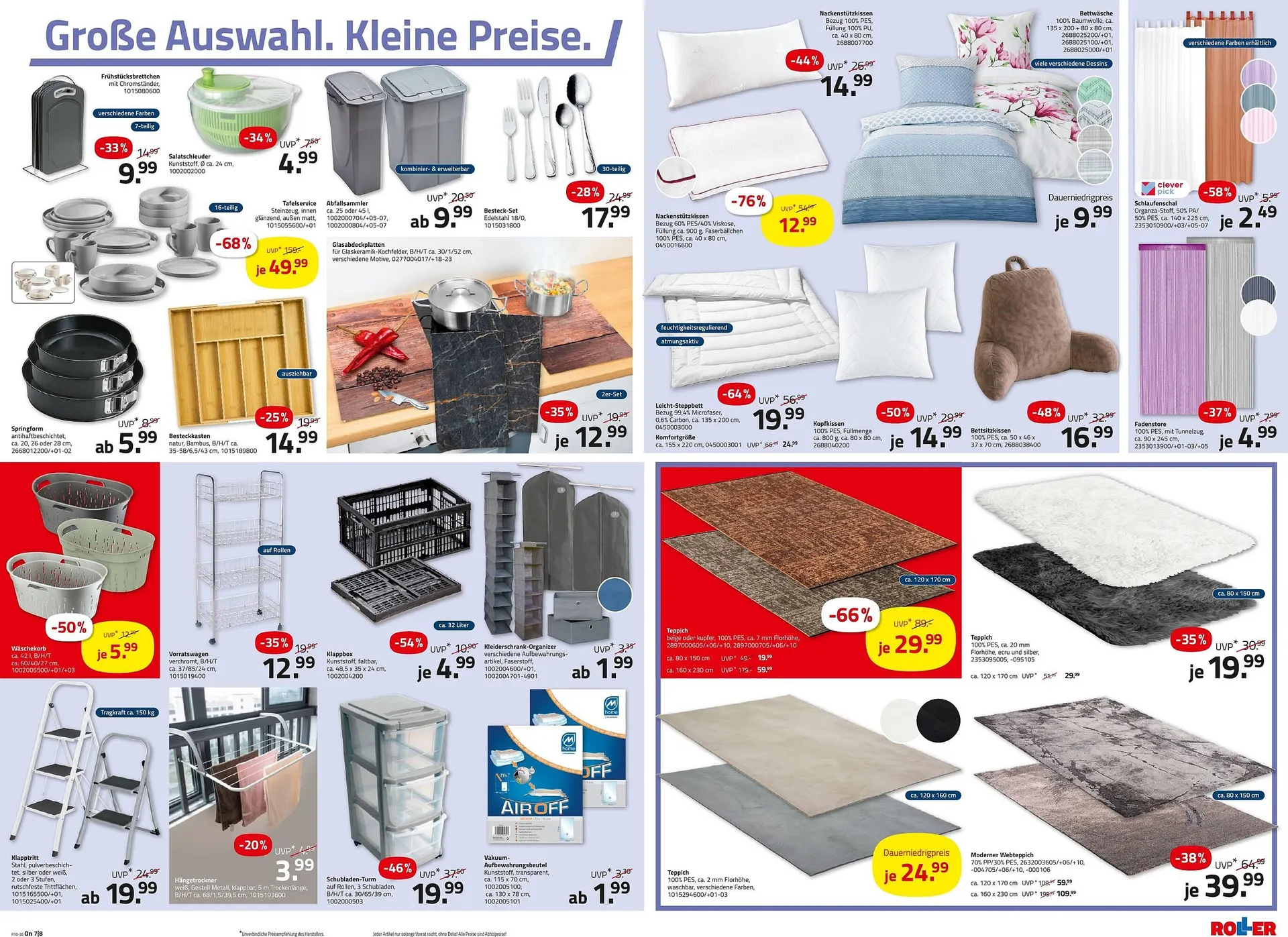 ROLLER Prospekt von 26. April bis 9. Mai 2026 - Prospekt seite 8