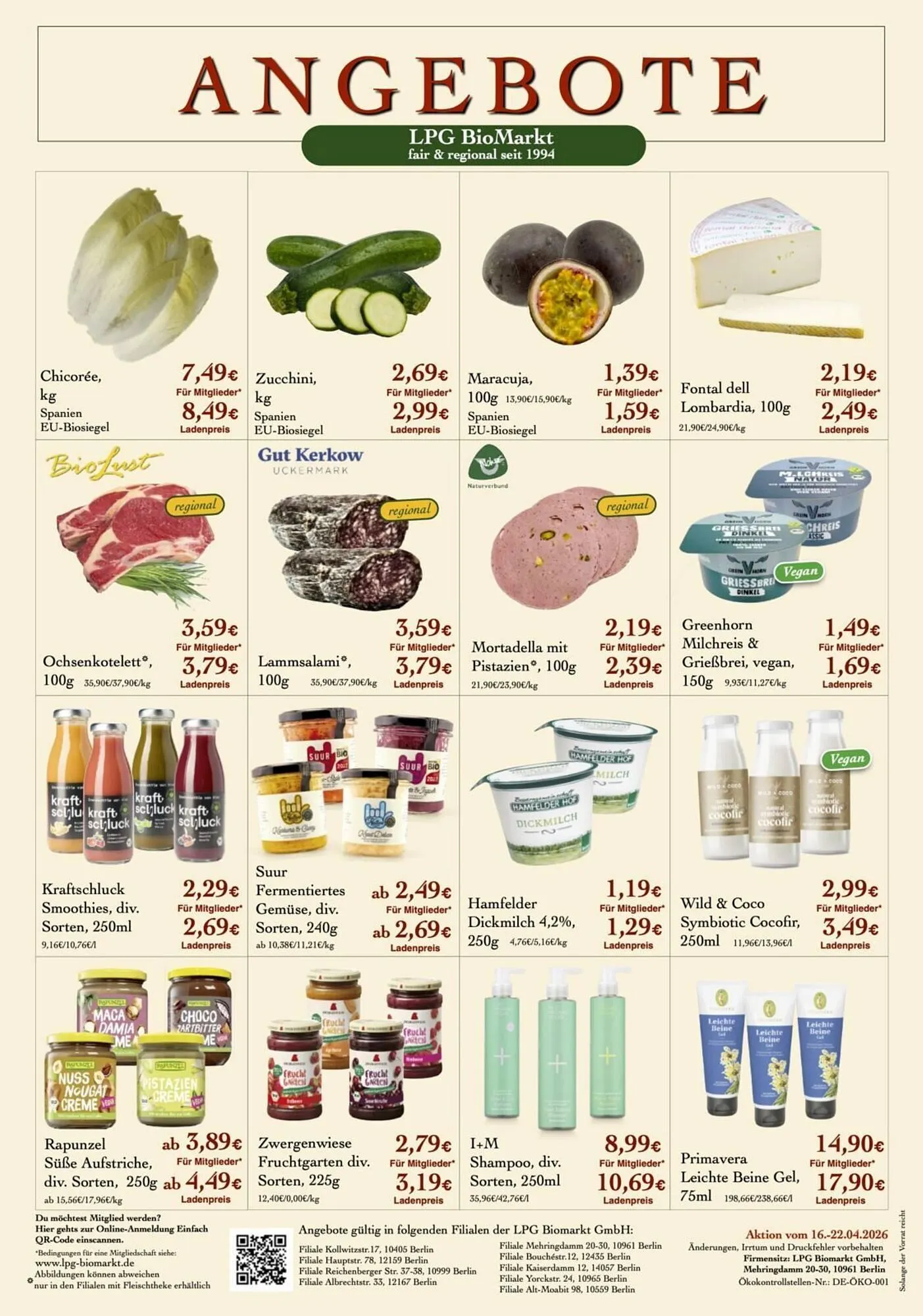 LPG Biomarkt Prospekt von 16. April bis 22. April 2026 - Prospekt seite 2