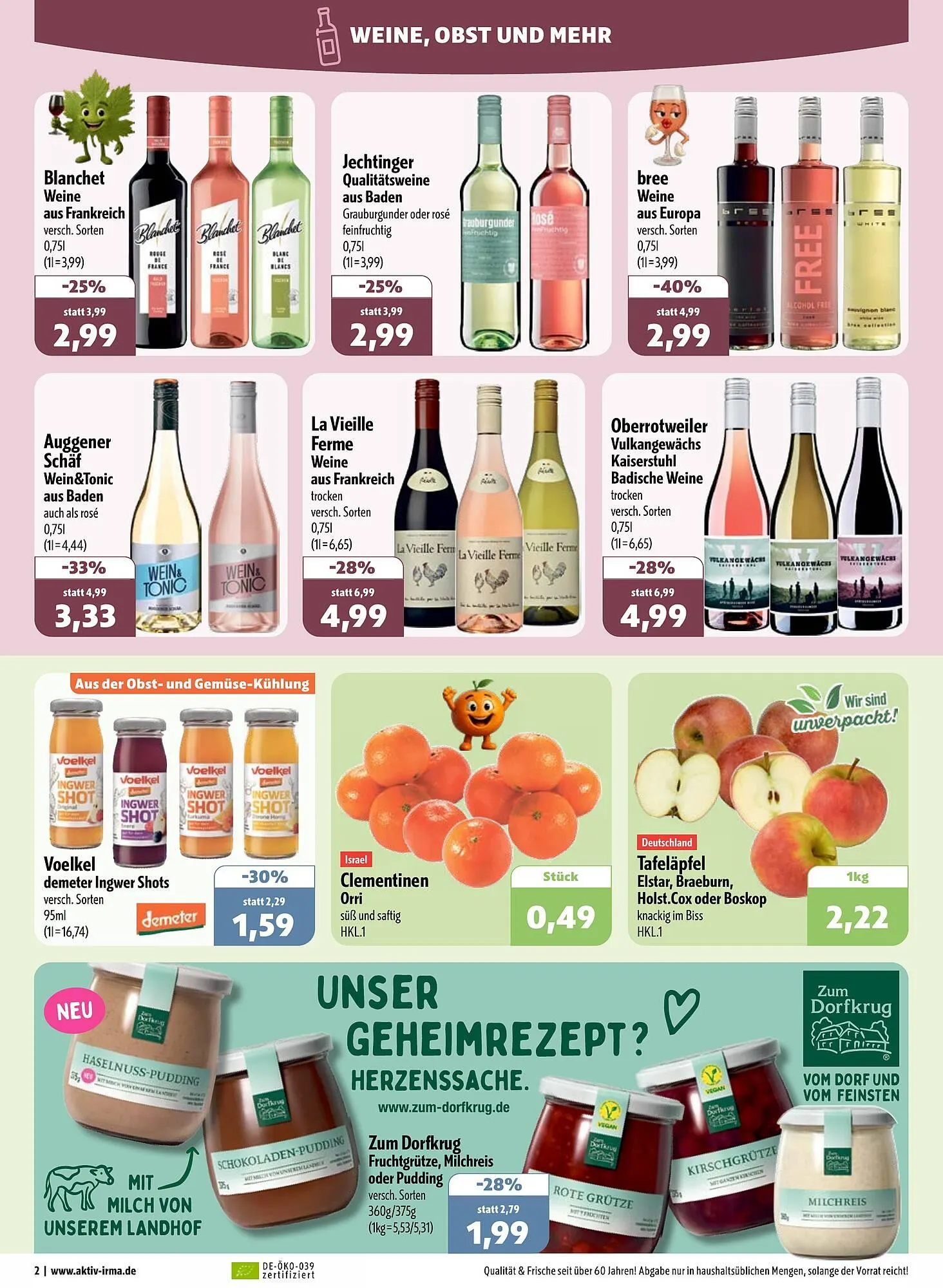 Aktiv Irma Prospekt von 16. Februar bis 21. Februar 2026 - Prospekt seite 2