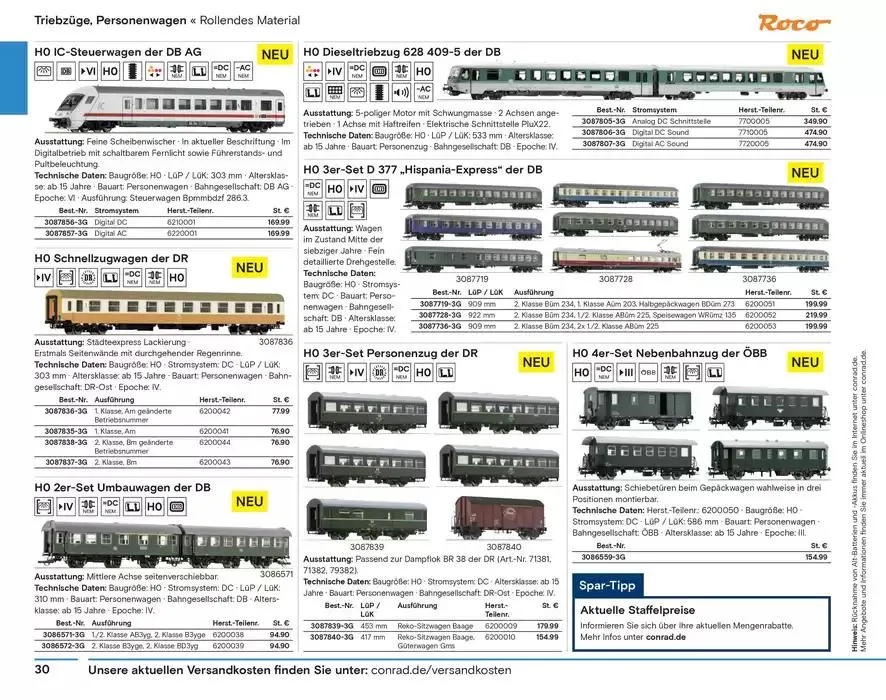 Modellbahn Katalog von 29. Oktober bis 31. Dezember 2025 - Prospekt seite 32