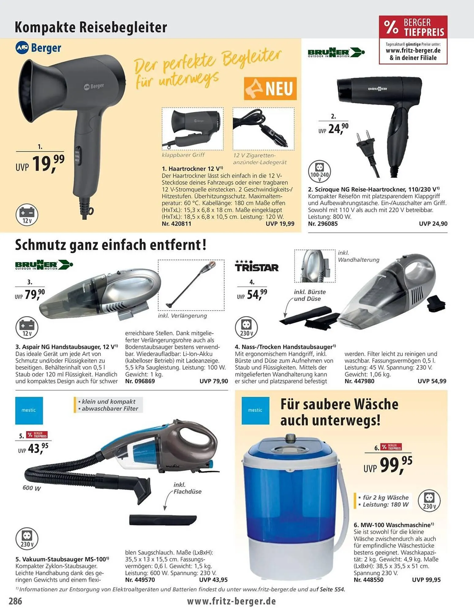 Fritz Berger Prospekt von 27. Mai bis 31. Dezember 2025 - Prospekt seite 286