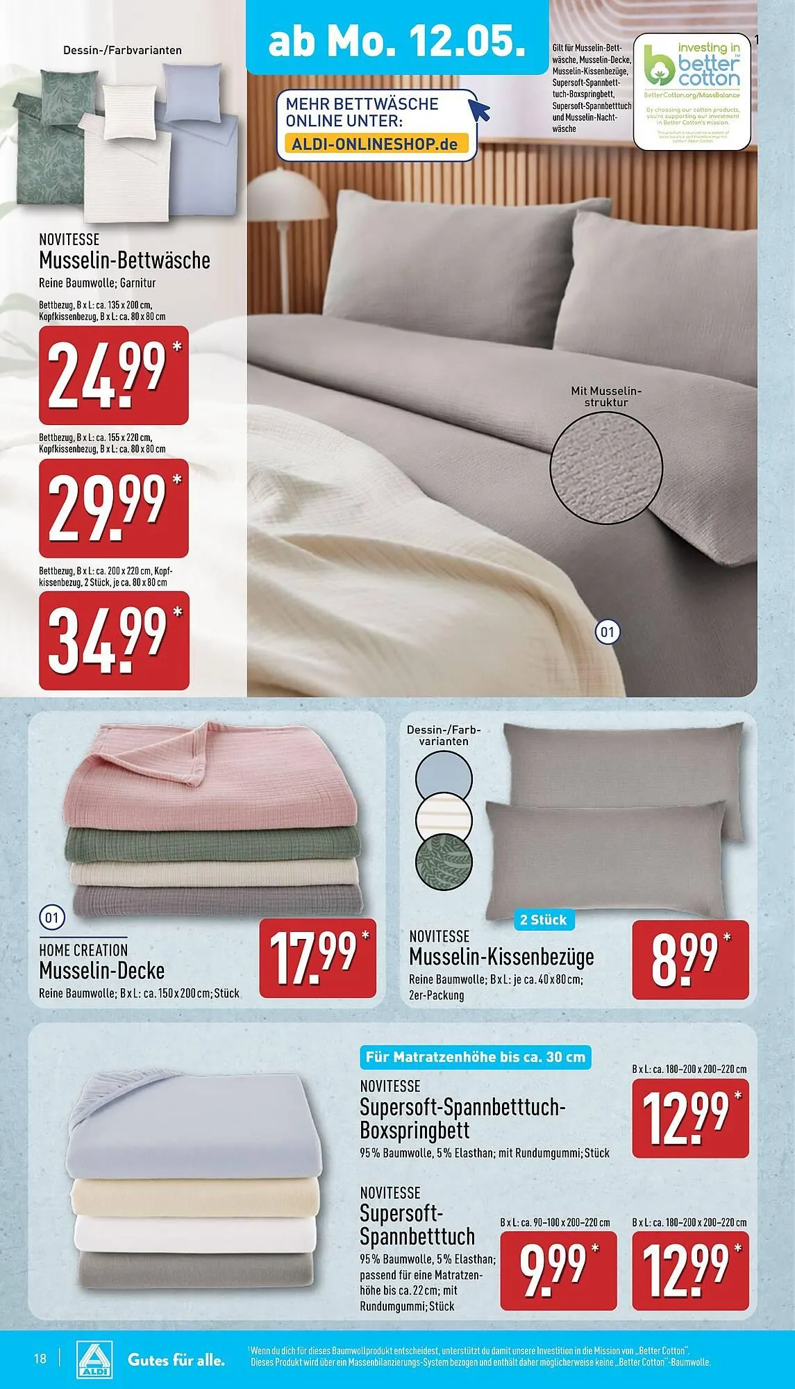 Aldi Nord Prospekt von 12. Mai bis 18. Mai 2025 - Prospekt seite 18