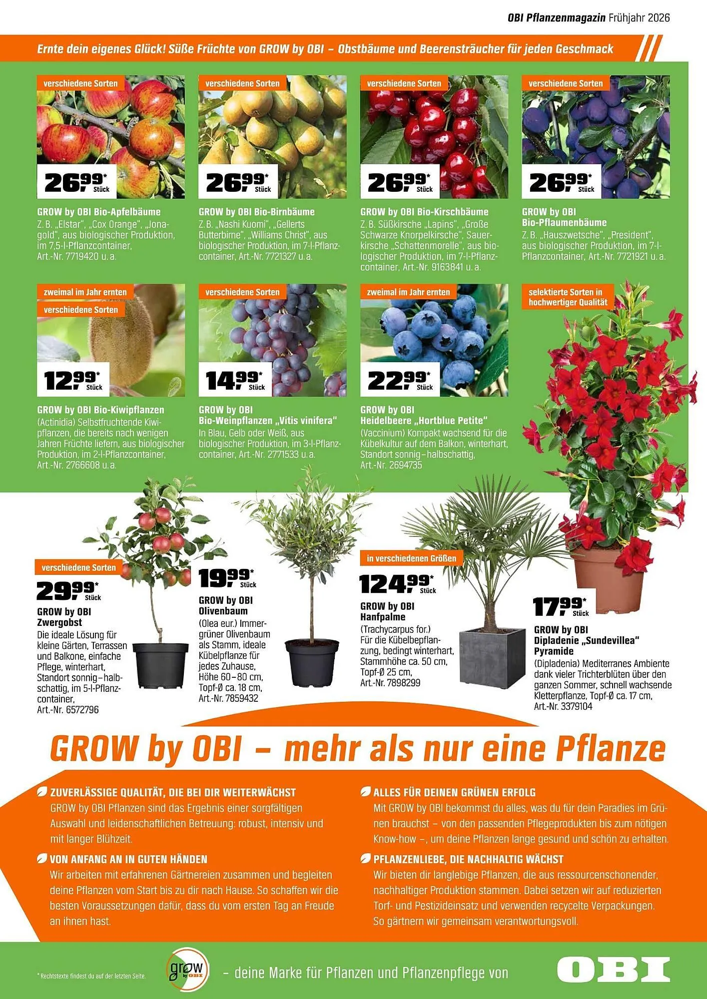 OBI Prospekt von 1. April bis 30. April 2026 - Prospekt seite 7