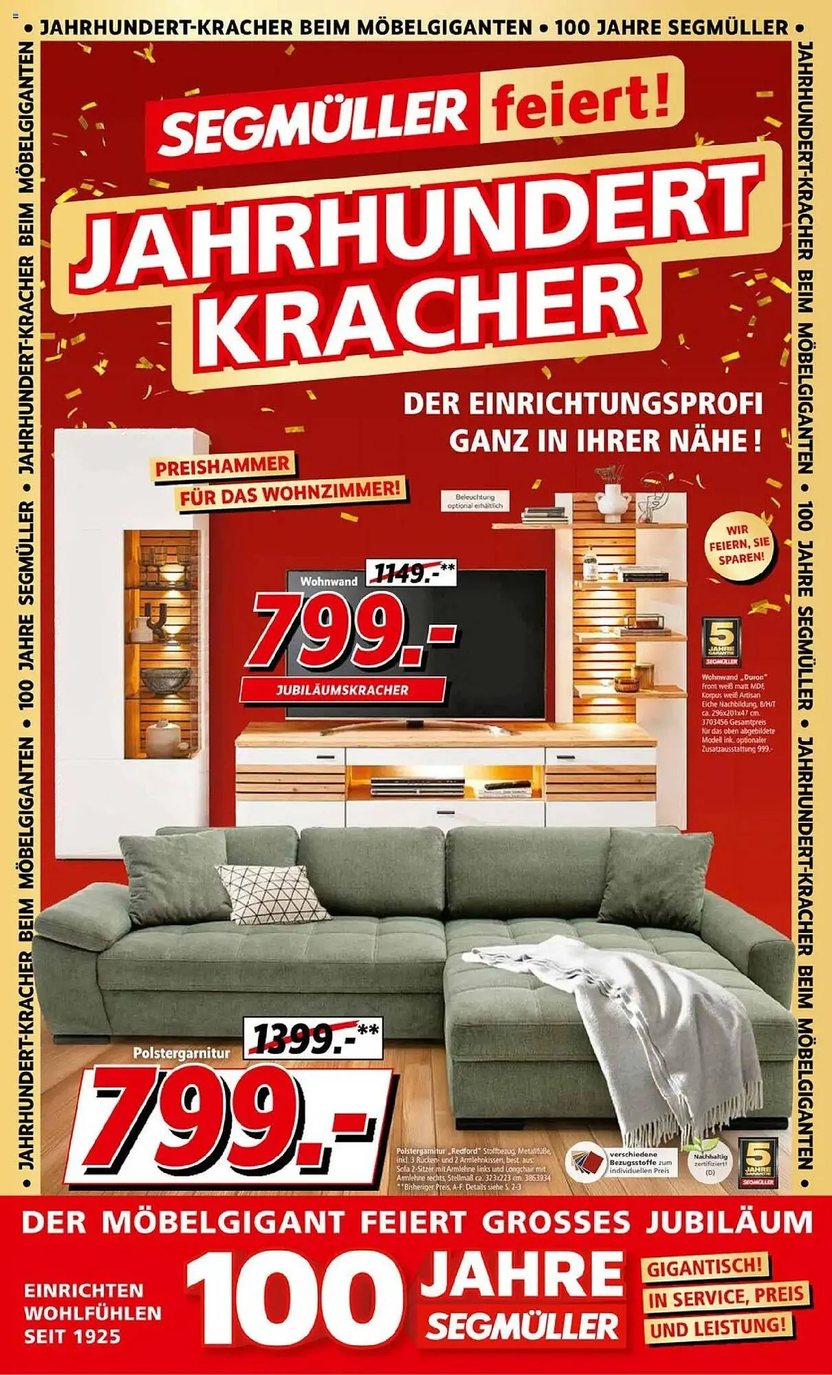 Segmüller Prospekt von 20. September bis 11. Oktober 2025 - Prospekt seite 1