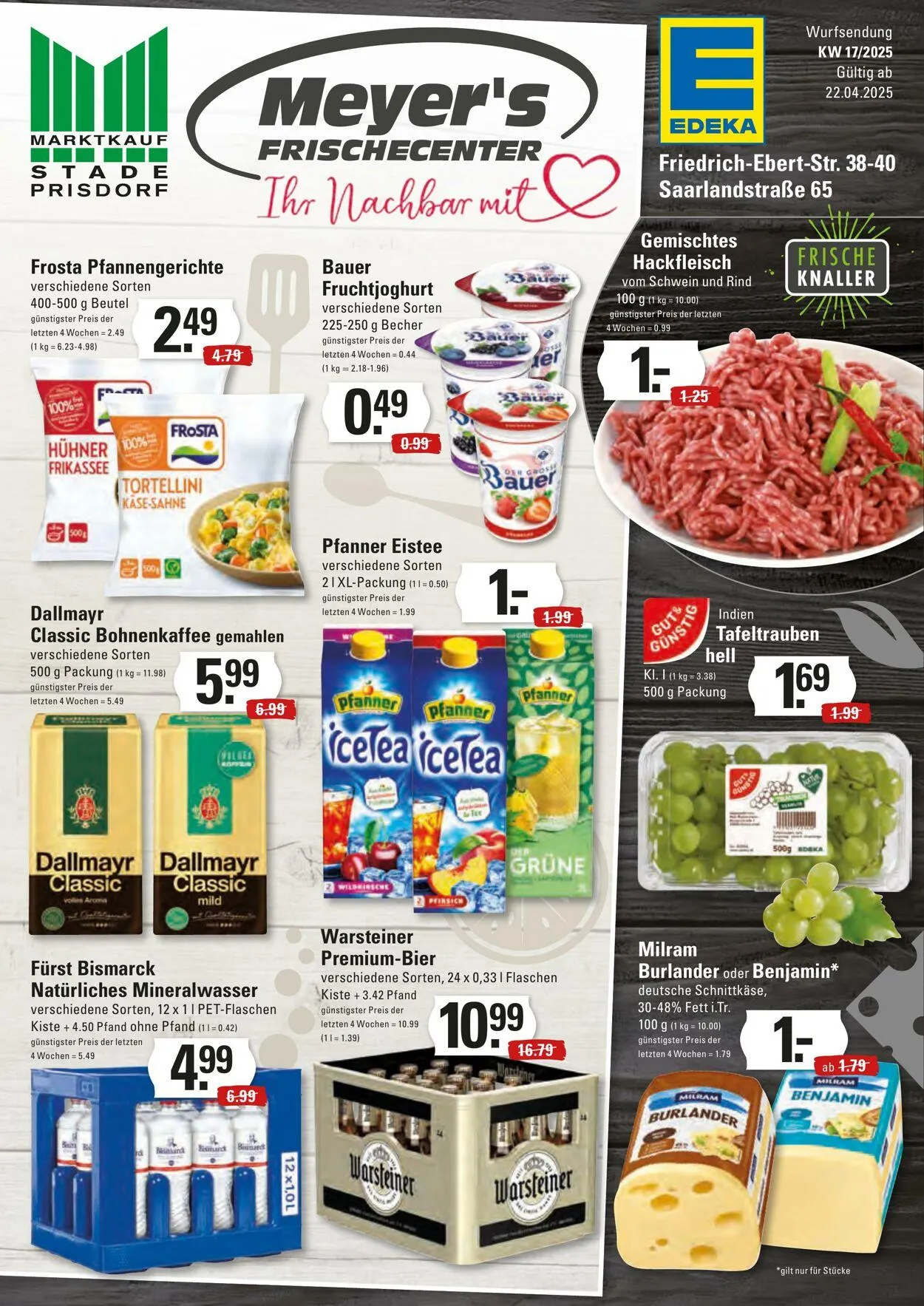 Marktkauf Aktueller Prospekt von 21. April bis 26. April 2025 - Prospekt seite 1