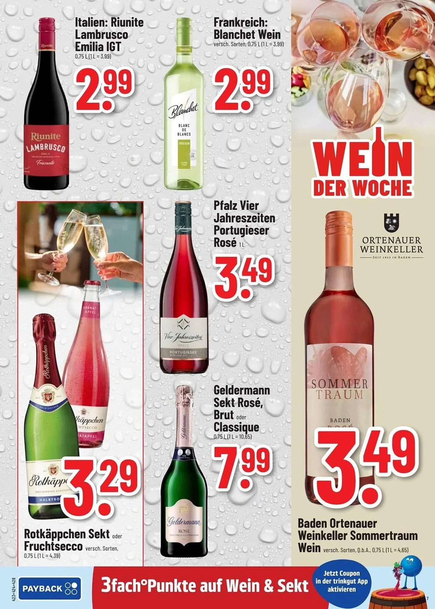 trinkgut Prospekt von 28. Juli bis 2. August 2025 - Prospekt seite 7