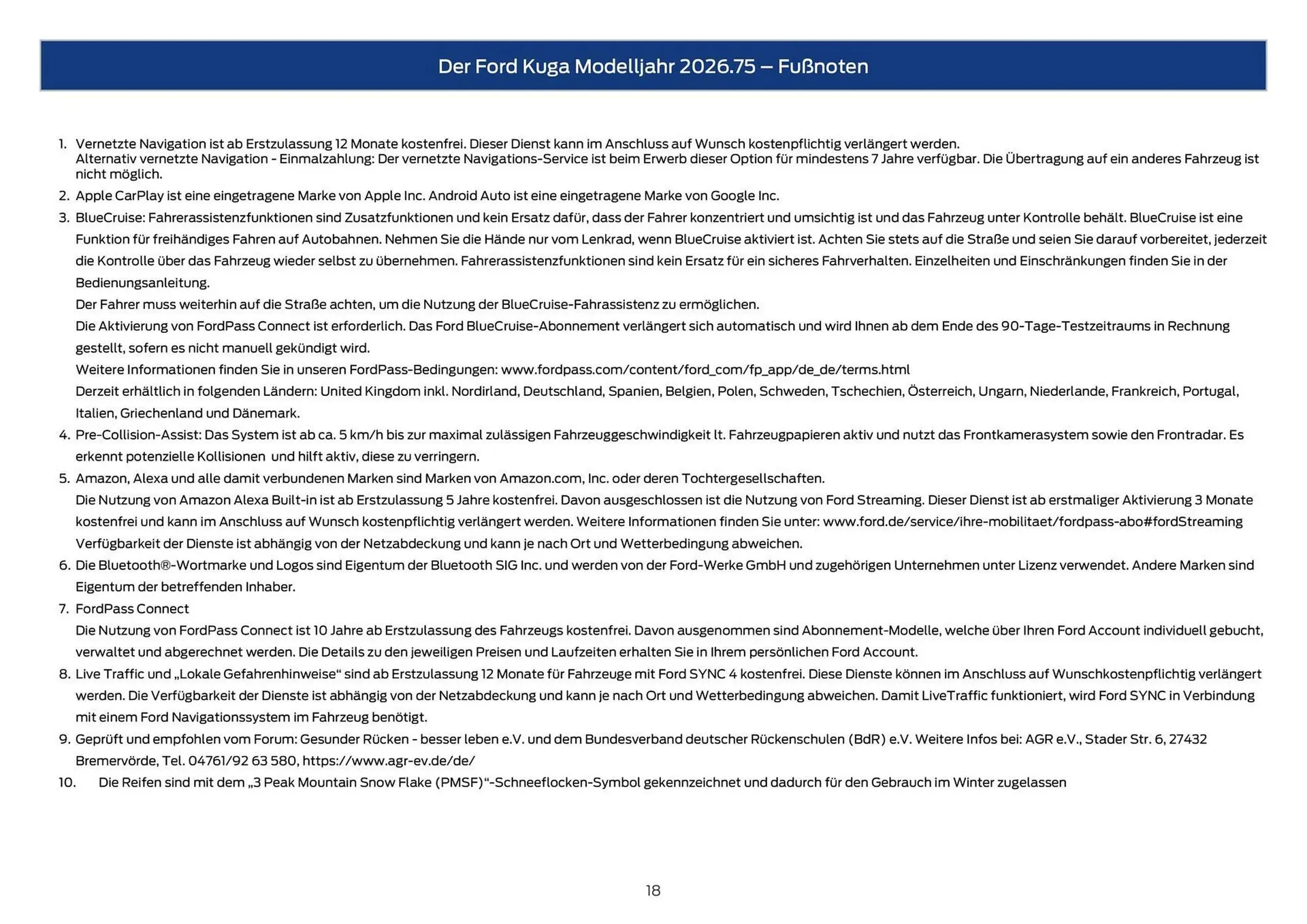 Ford Prospekt von 28. Februar bis 31. März 2026 - Prospekt seite 18