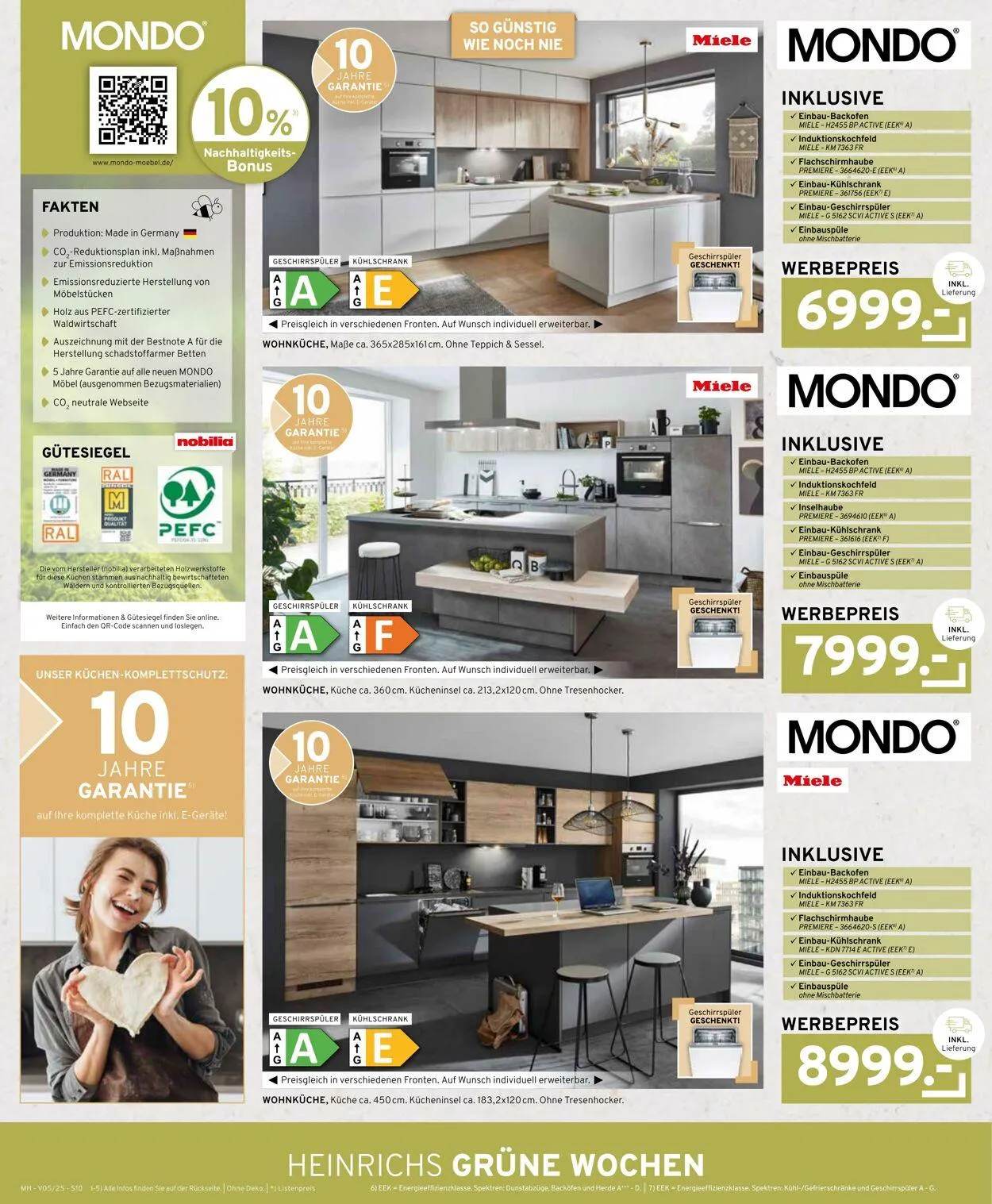 Möbel Heinrich Aktueller Prospekt von 23. April bis 25. Mai 2025 - Prospekt seite 10
