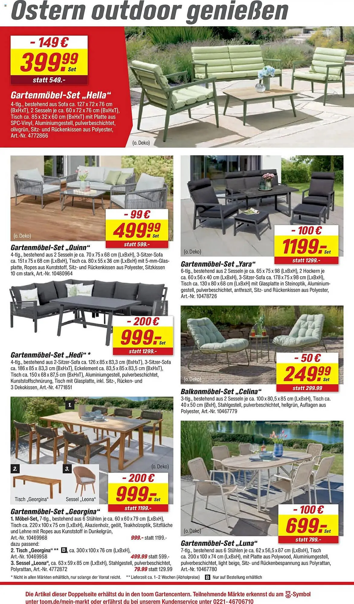 Toom Baumarkt Prospekt von 28. März bis 3. April 2026 - Prospekt seite 8